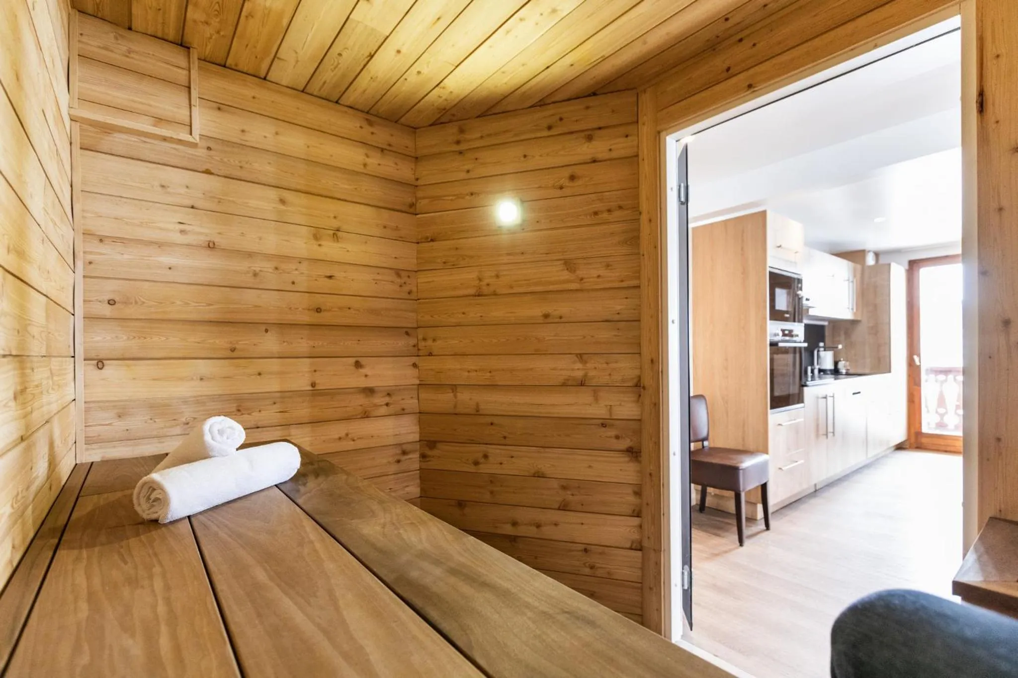 Sauna in Résidence Les Balcons de Val Chavière