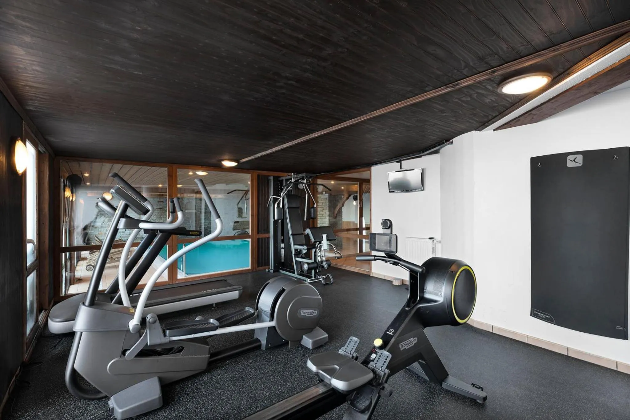 Fitness centre/facilities in Hôtel Les Balcons Village