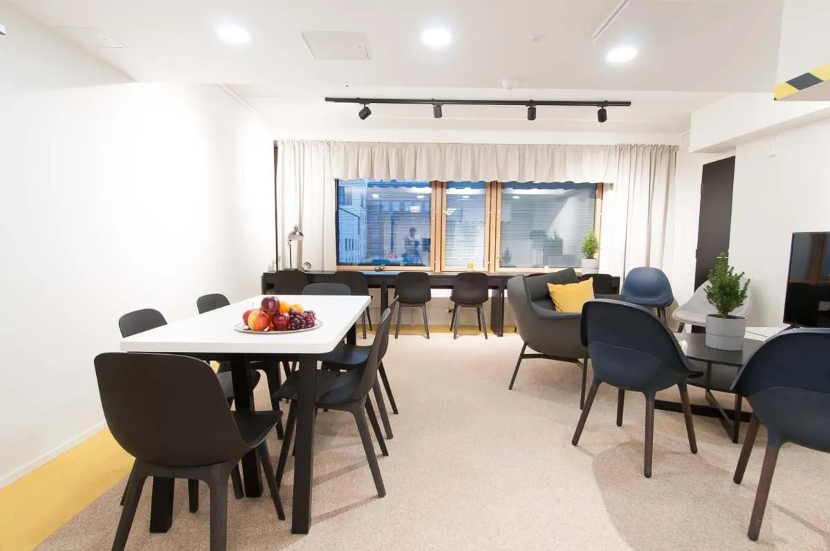 Lounge or bar in Aikatalo Hostel Helsinki