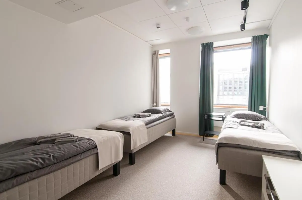 Photo of the whole room, Bed in Aikatalo Hostel Helsinki