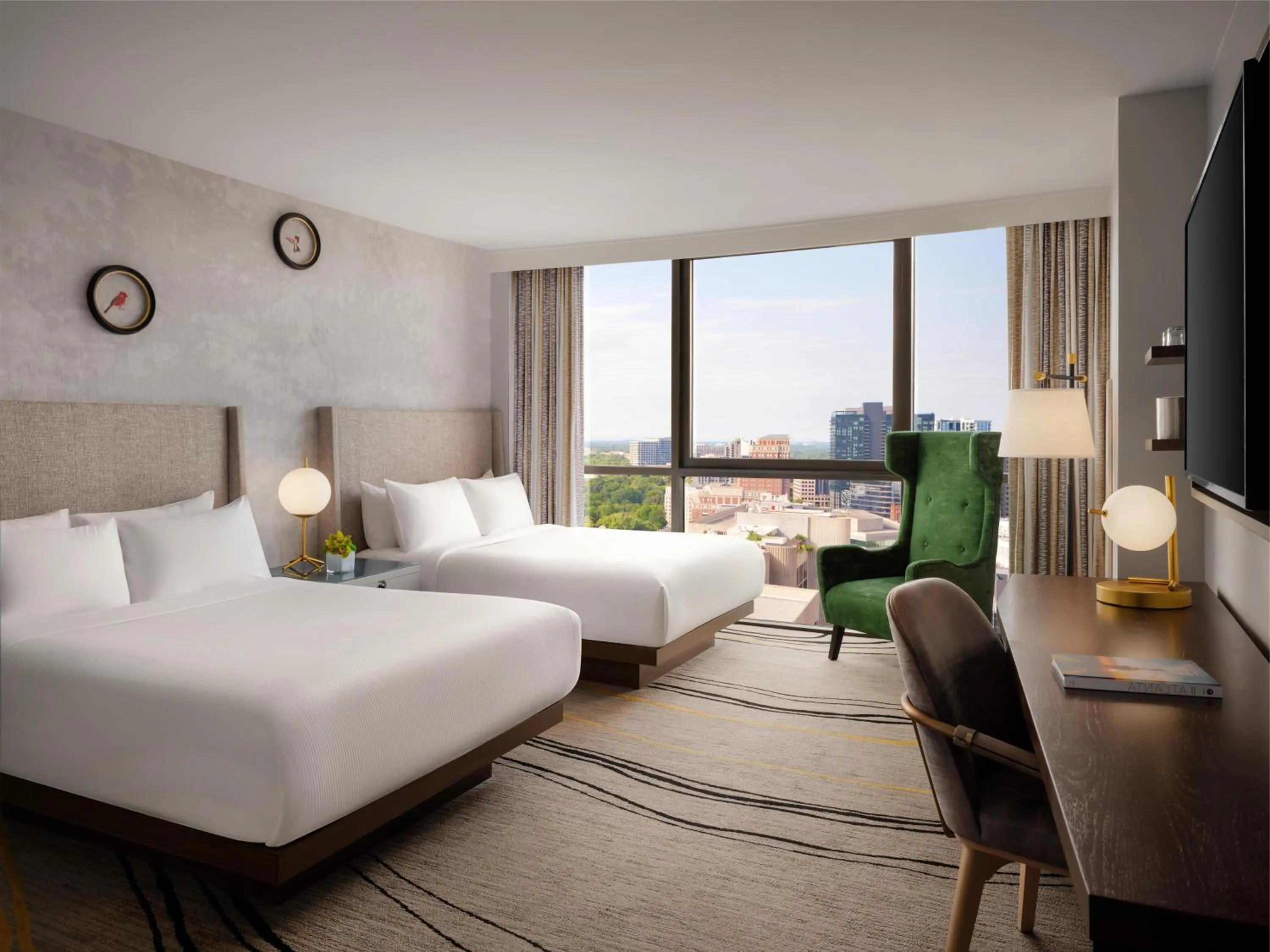 Bed in The Starling Atlanta Midtown, Curio Collection by Hilton