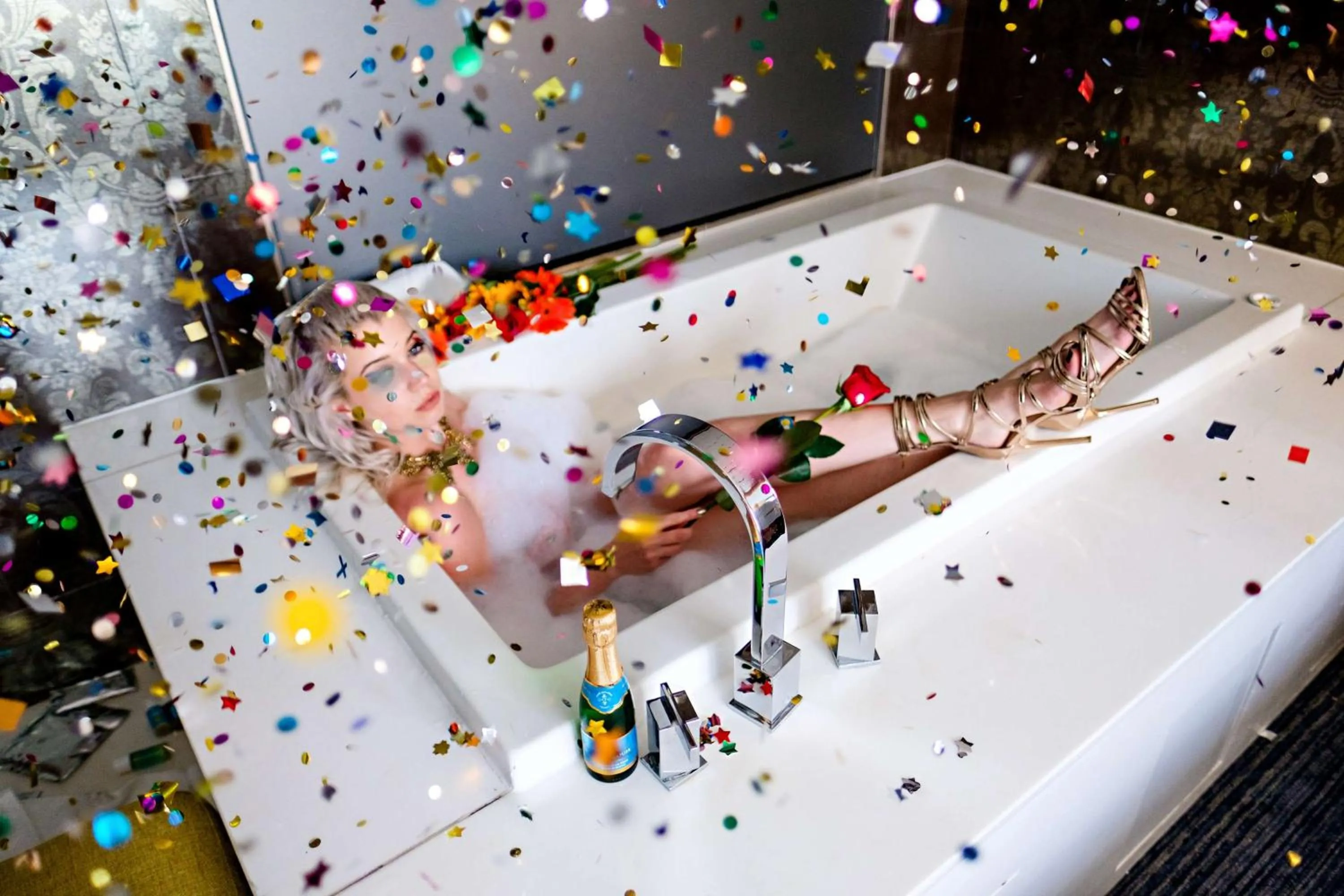 Bathroom in The Starling Atlanta Midtown, Curio Collection by Hilton