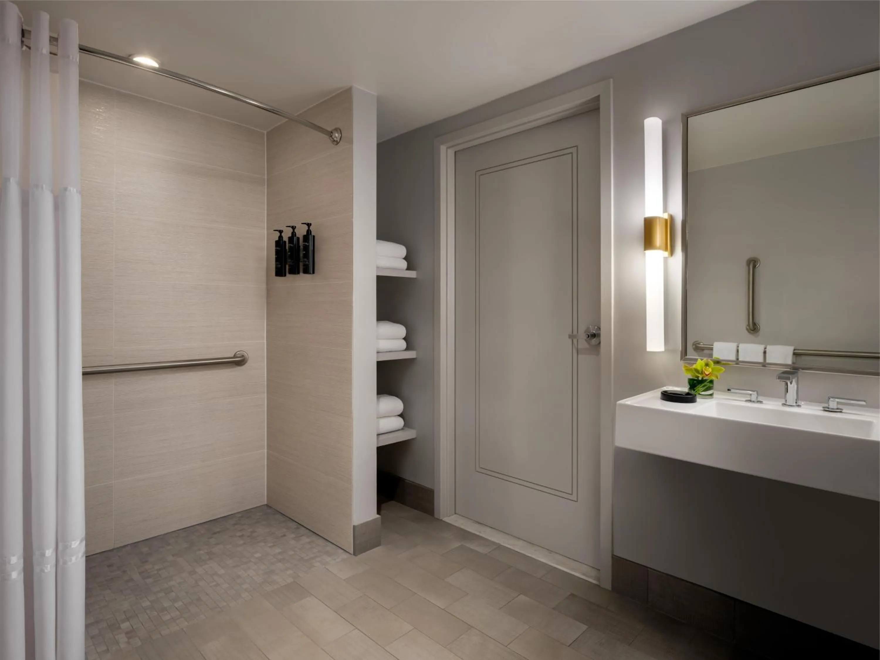 Bathroom in The Starling Atlanta Midtown, Curio Collection by Hilton