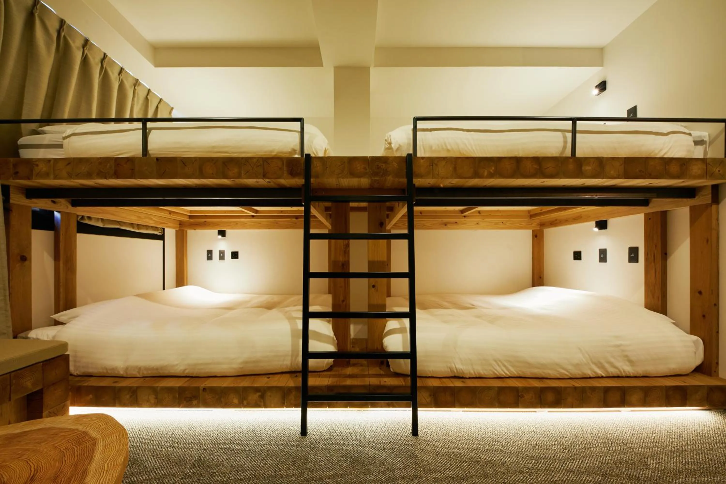 Bedroom, Bed in mizuka Daimyo 7 - unmanned hotel -