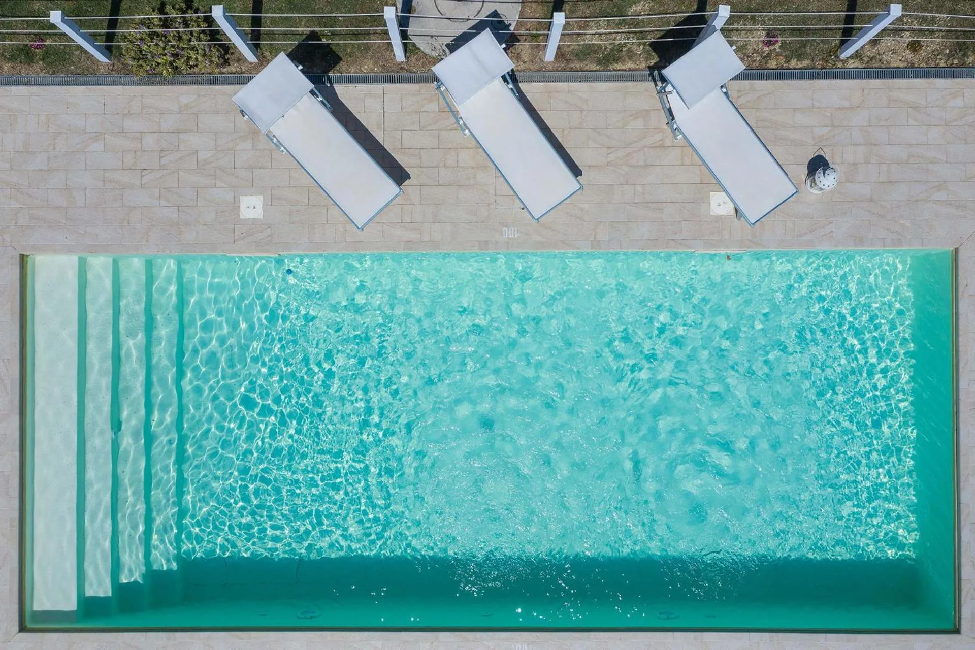 Bird's eye view in Casa Rossa