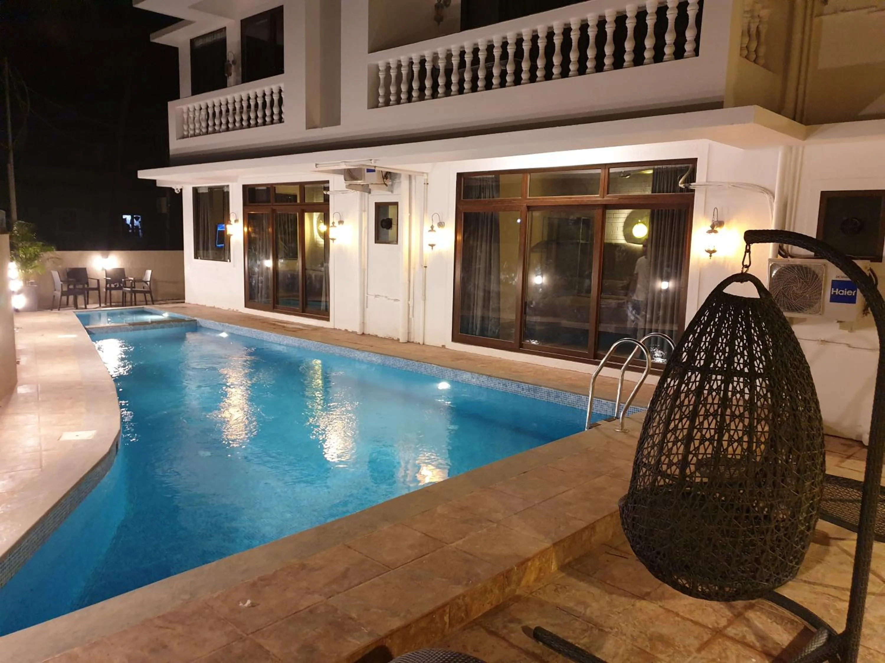 Pool view in Celebrations - Vagator - Goa