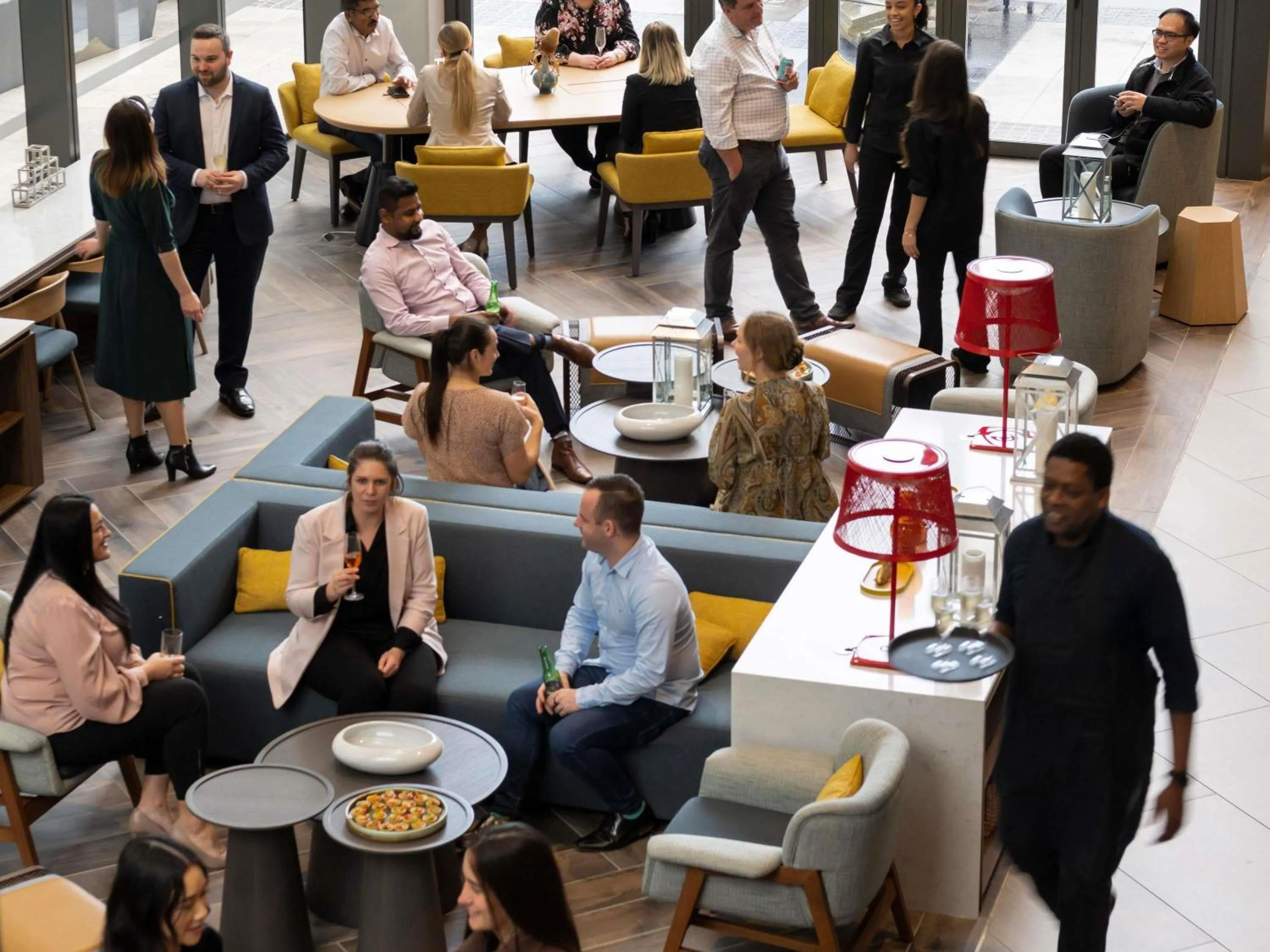 Lounge or bar in Novotel Perth Murray Street
