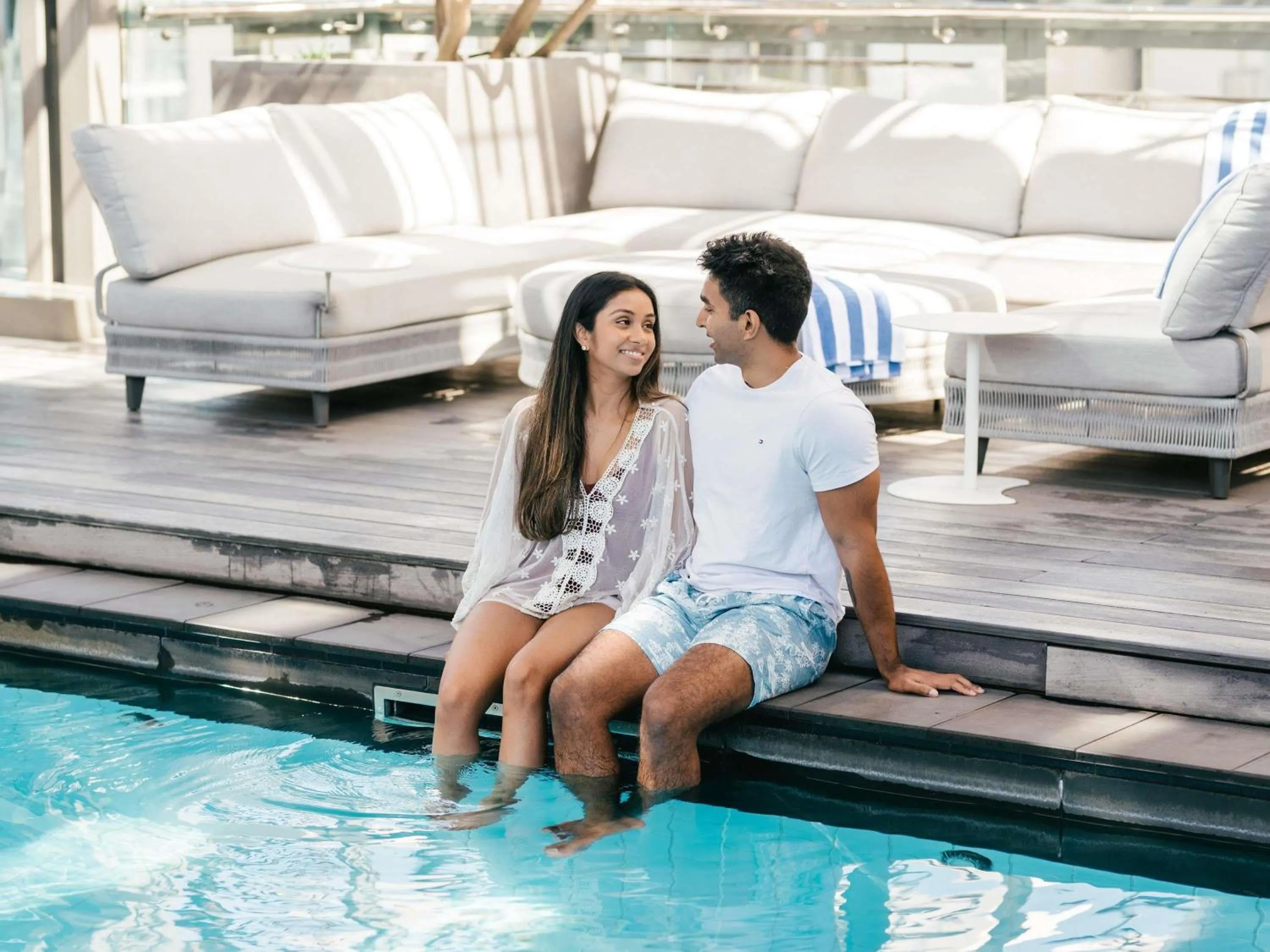 Pool view in Novotel Perth Murray Street