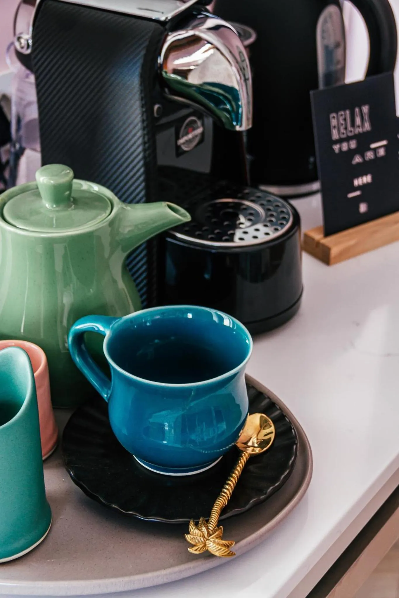 Coffee/tea facilities in Pineapple House Boutique Hotel