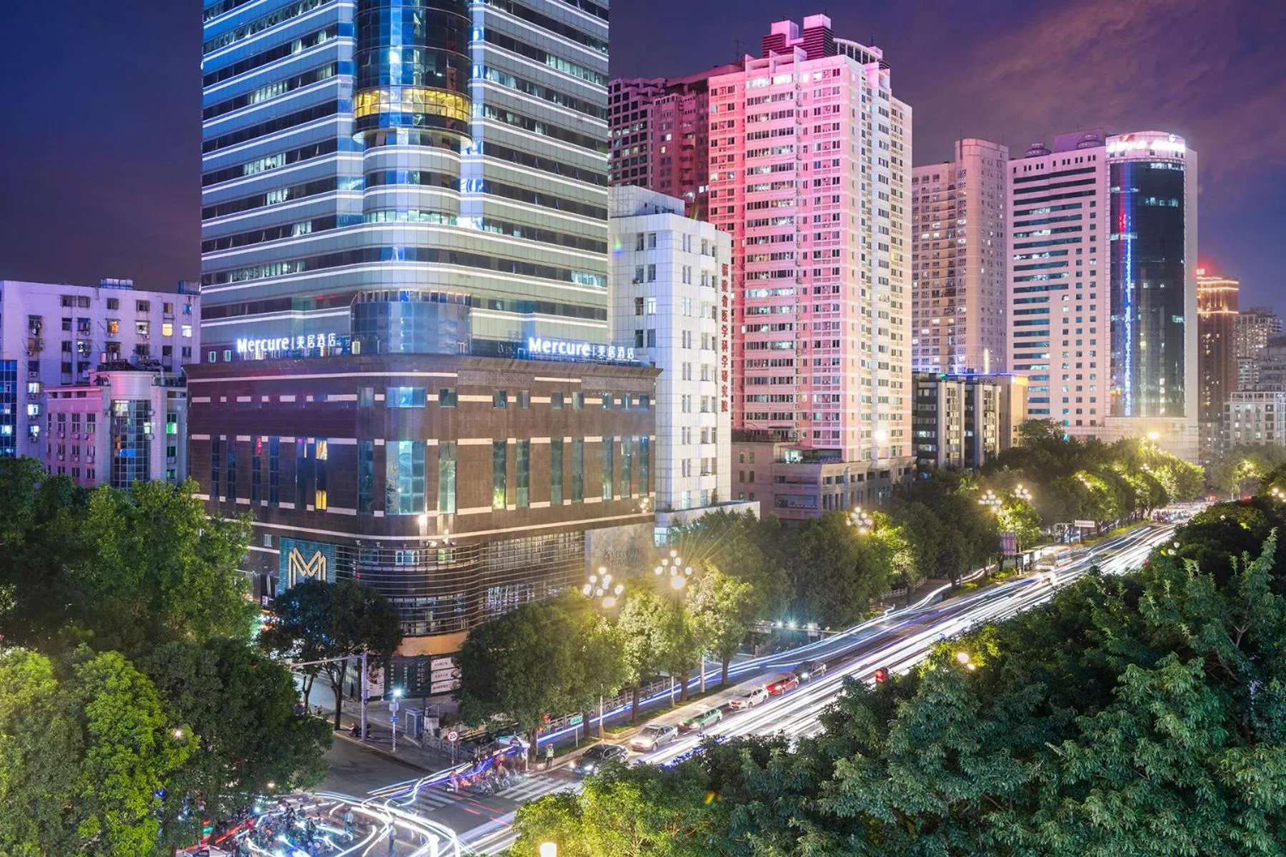 Property building in Mercure Fuzhou Downtown