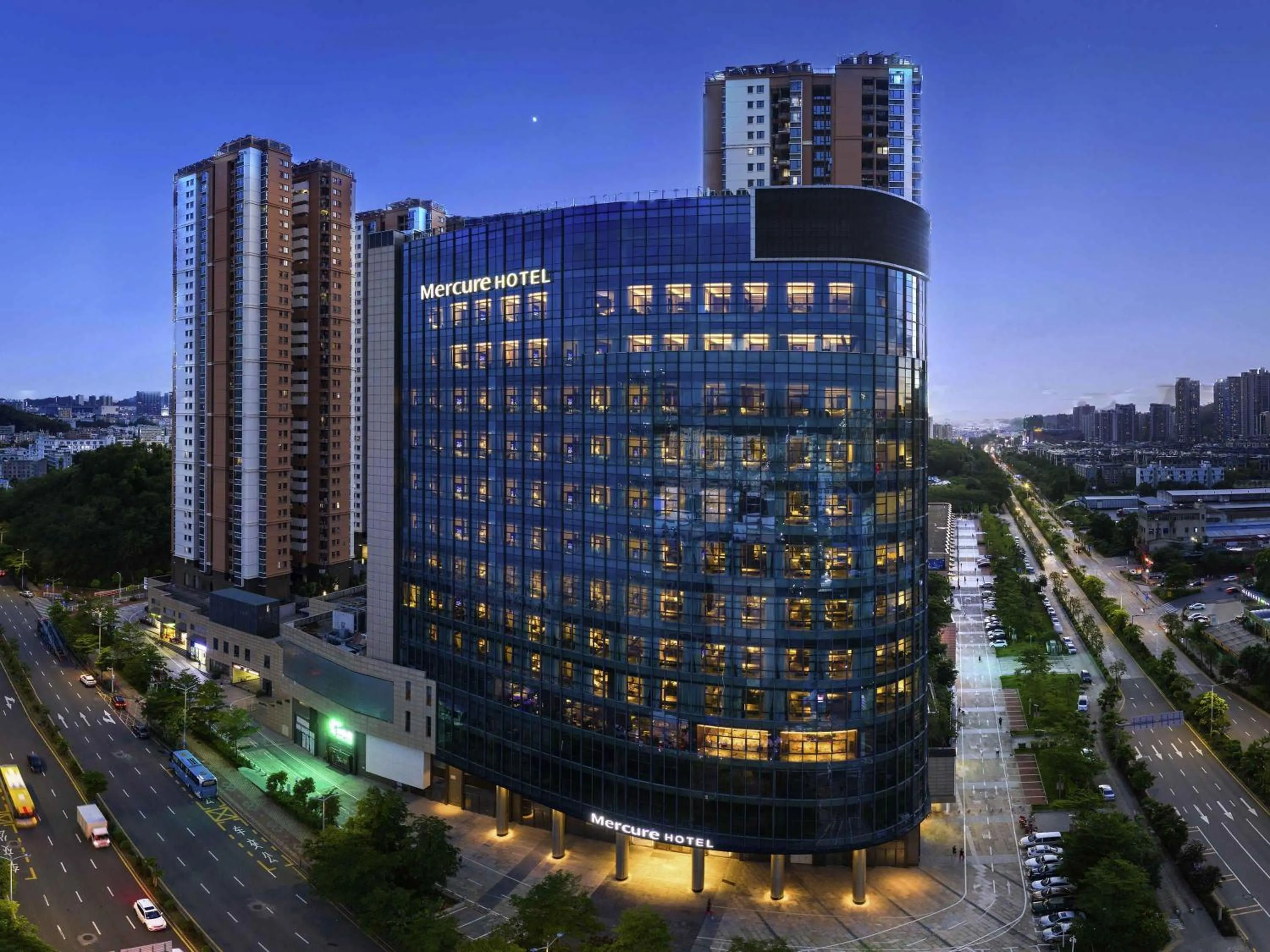 Property building in Mercure Shenzhen Longgang