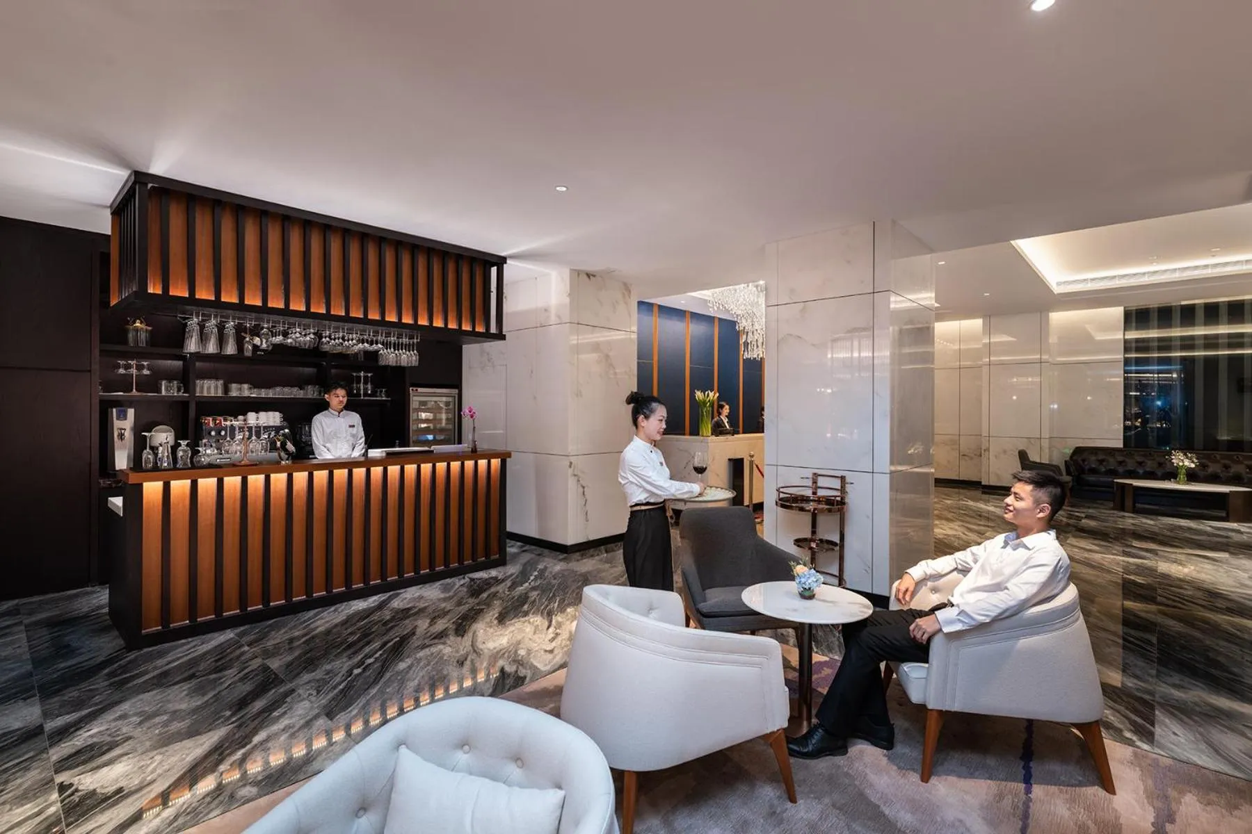 Lounge or bar in Mercure Shenzhen Longgang