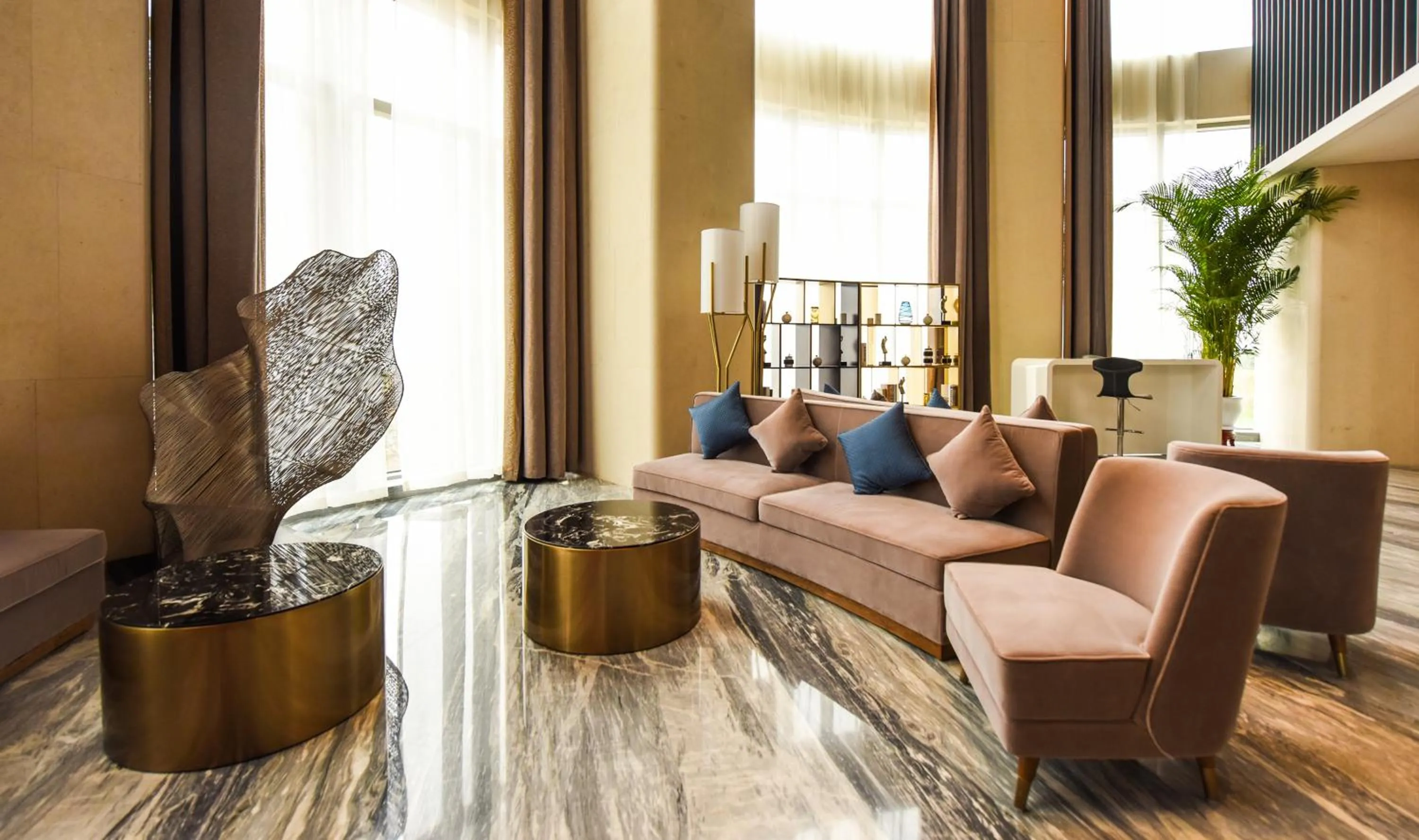 Lobby or reception in Novotel Zhengzhou Airport