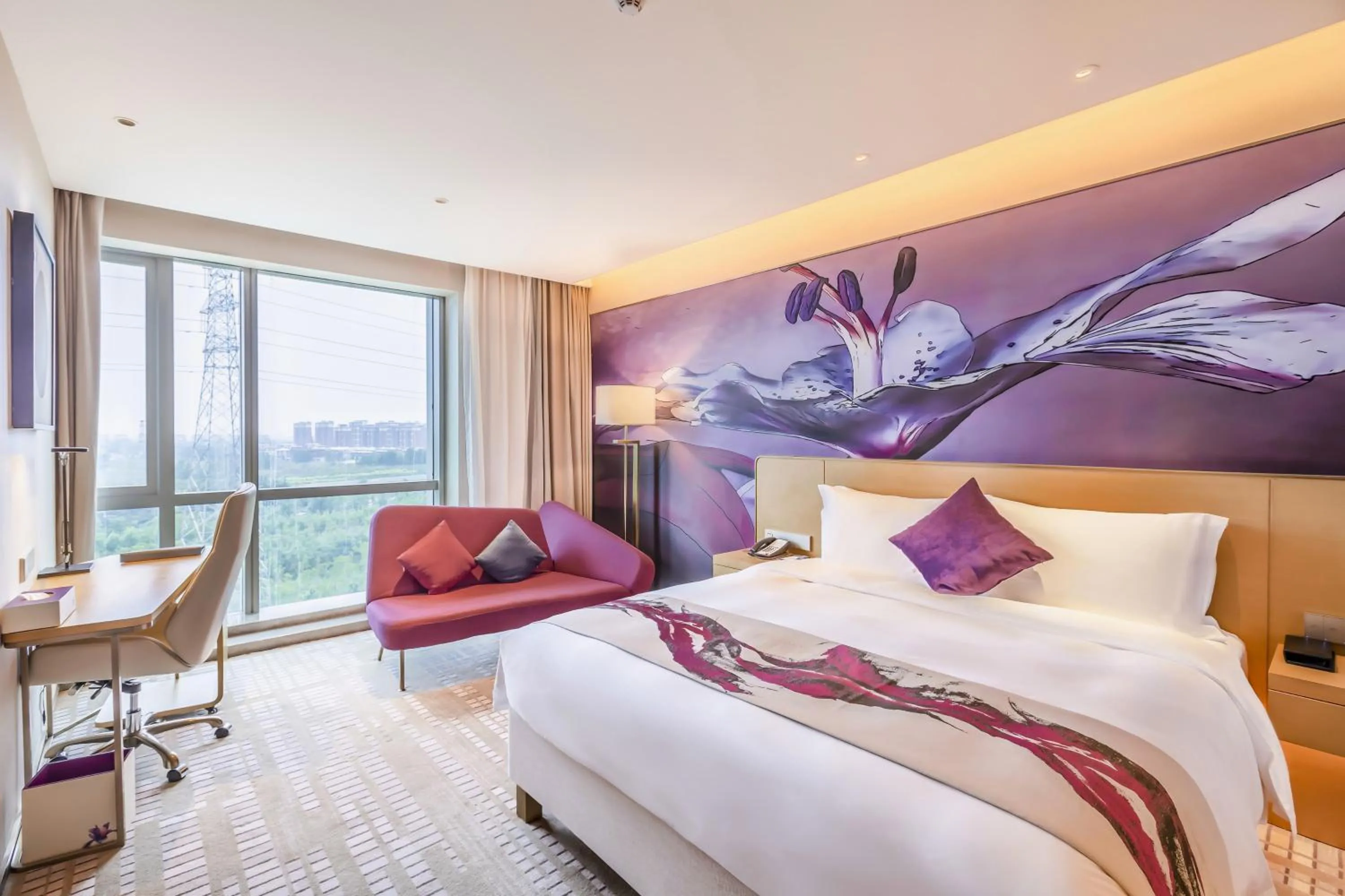 Bed in Novotel Zhengzhou Airport