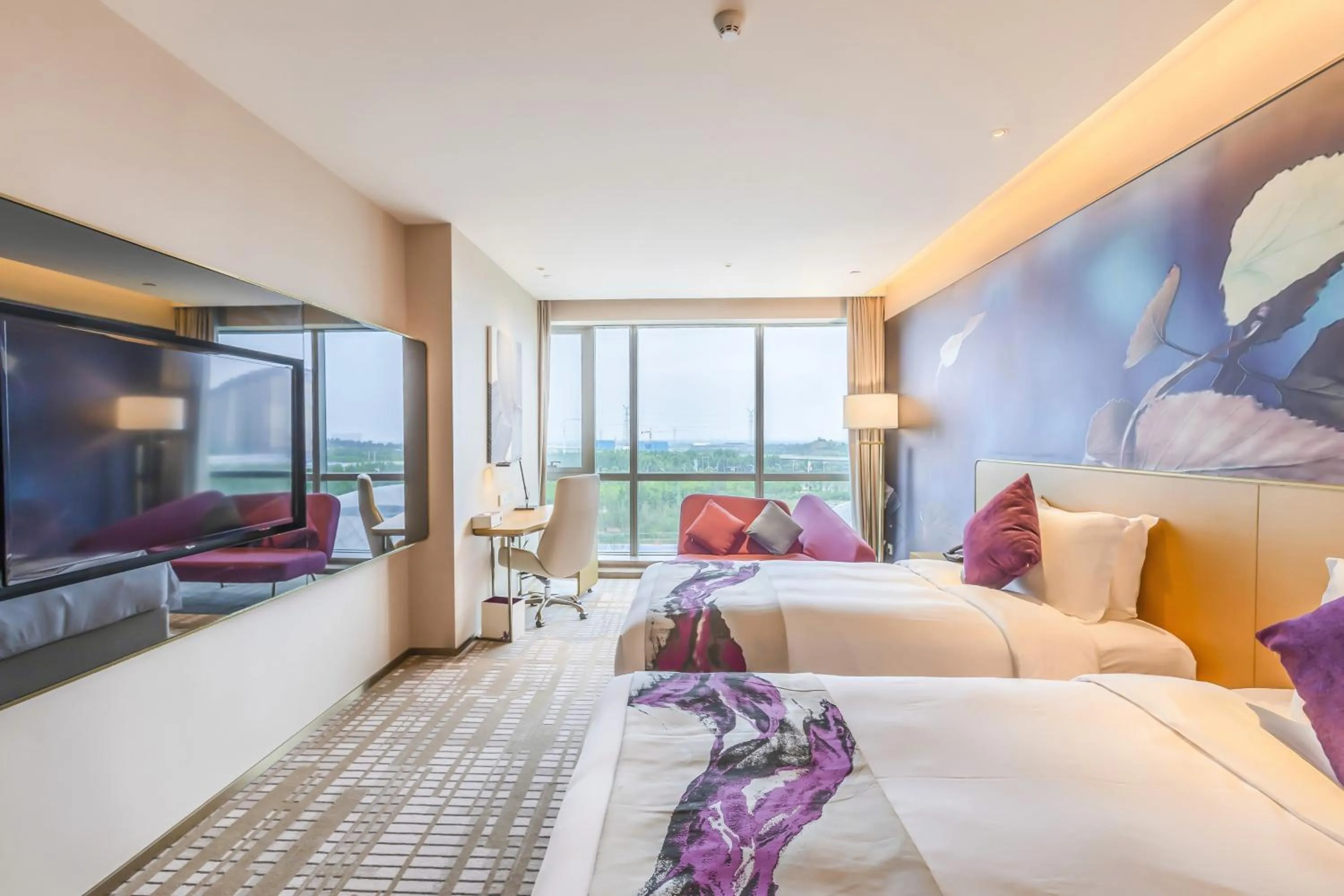 Bed in Novotel Zhengzhou Airport