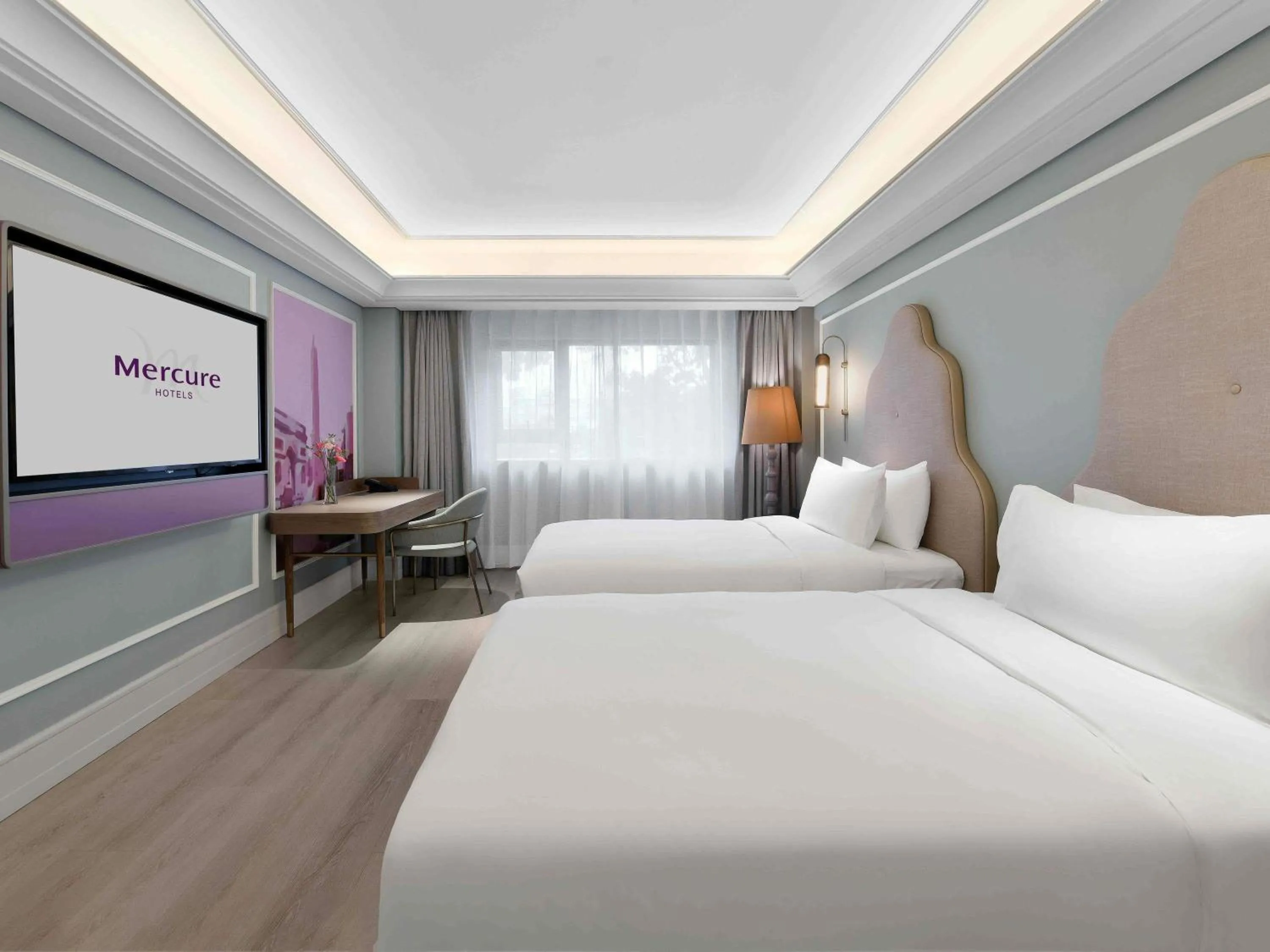 Bedroom, Bed in Mercure Shenzhen Sports Center Hotel