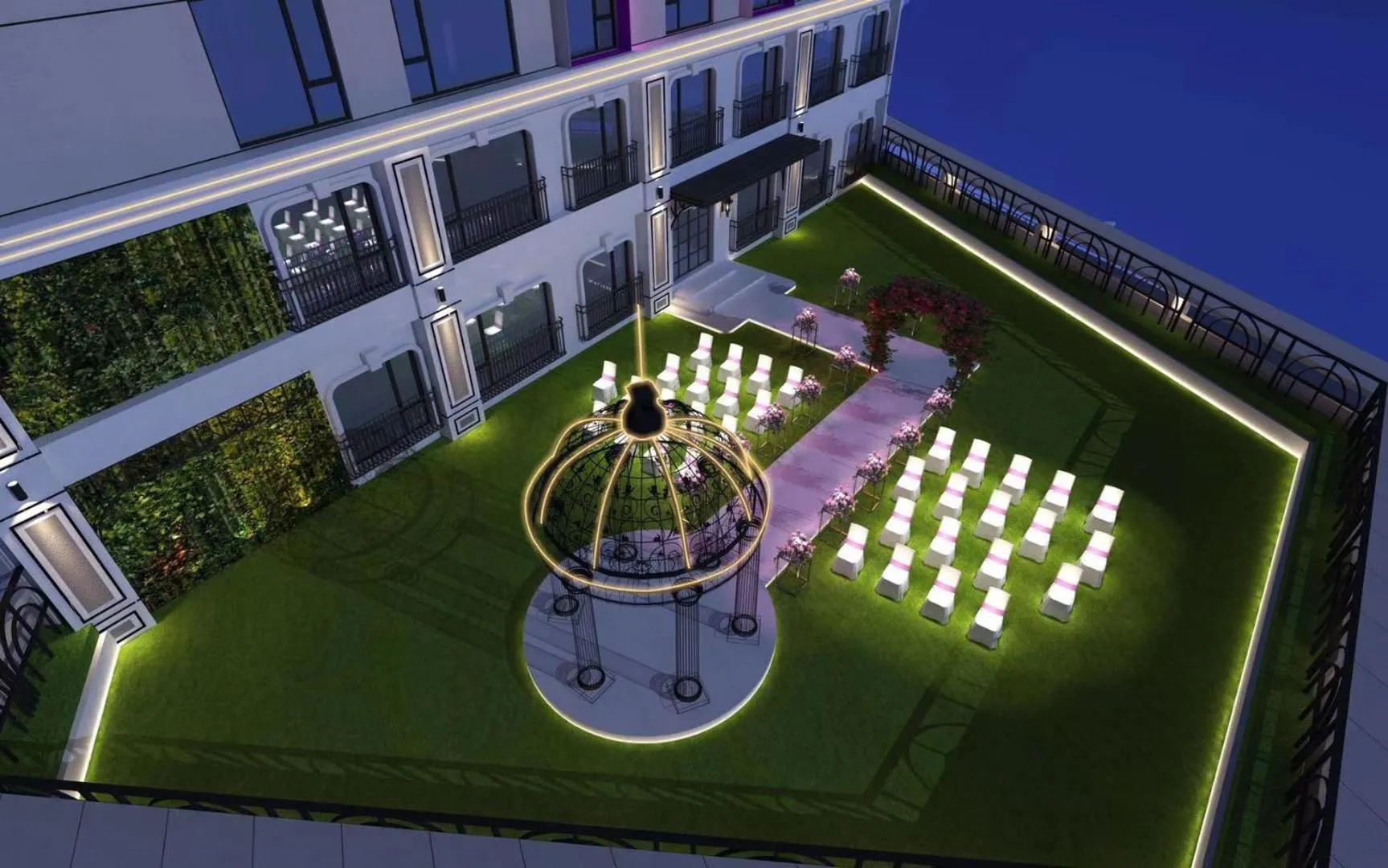 Balcony/Terrace in Mercure Shenzhen Sports Center Hotel