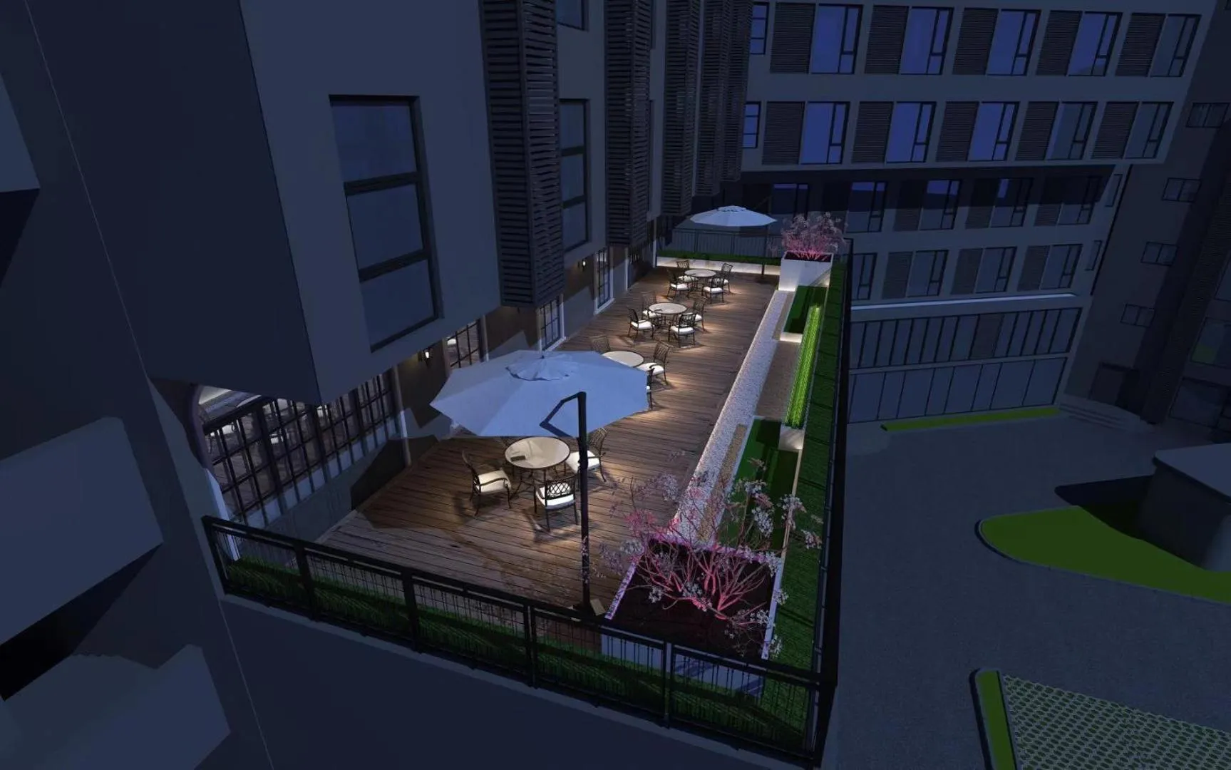 Balcony/Terrace in Mercure Shenzhen Sports Center Hotel