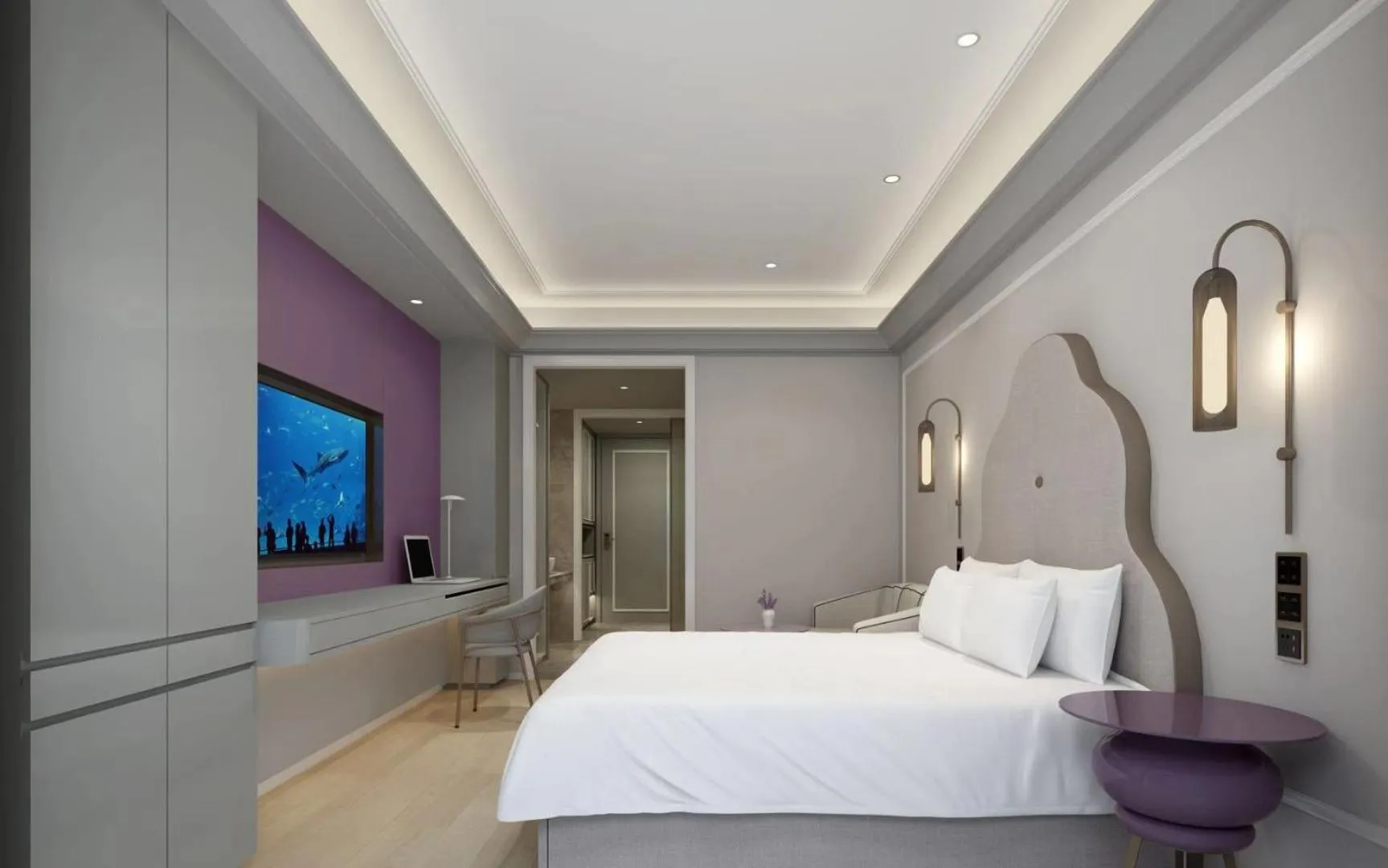 Photo of the whole room, Bed in Mercure Shenzhen Sports Center Hotel