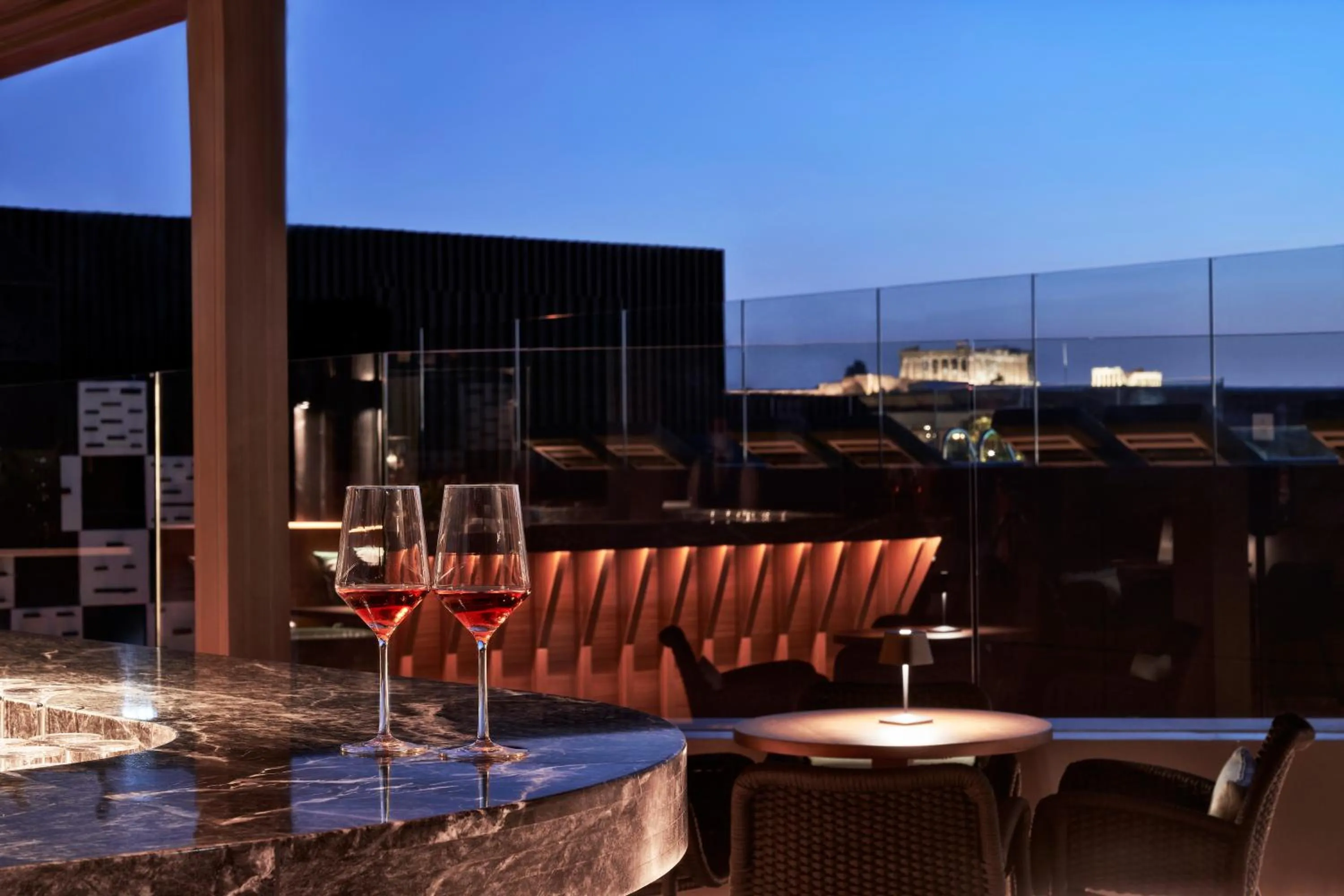 Lounge or bar in Athens Capital Center Hotel - MGallery Collection