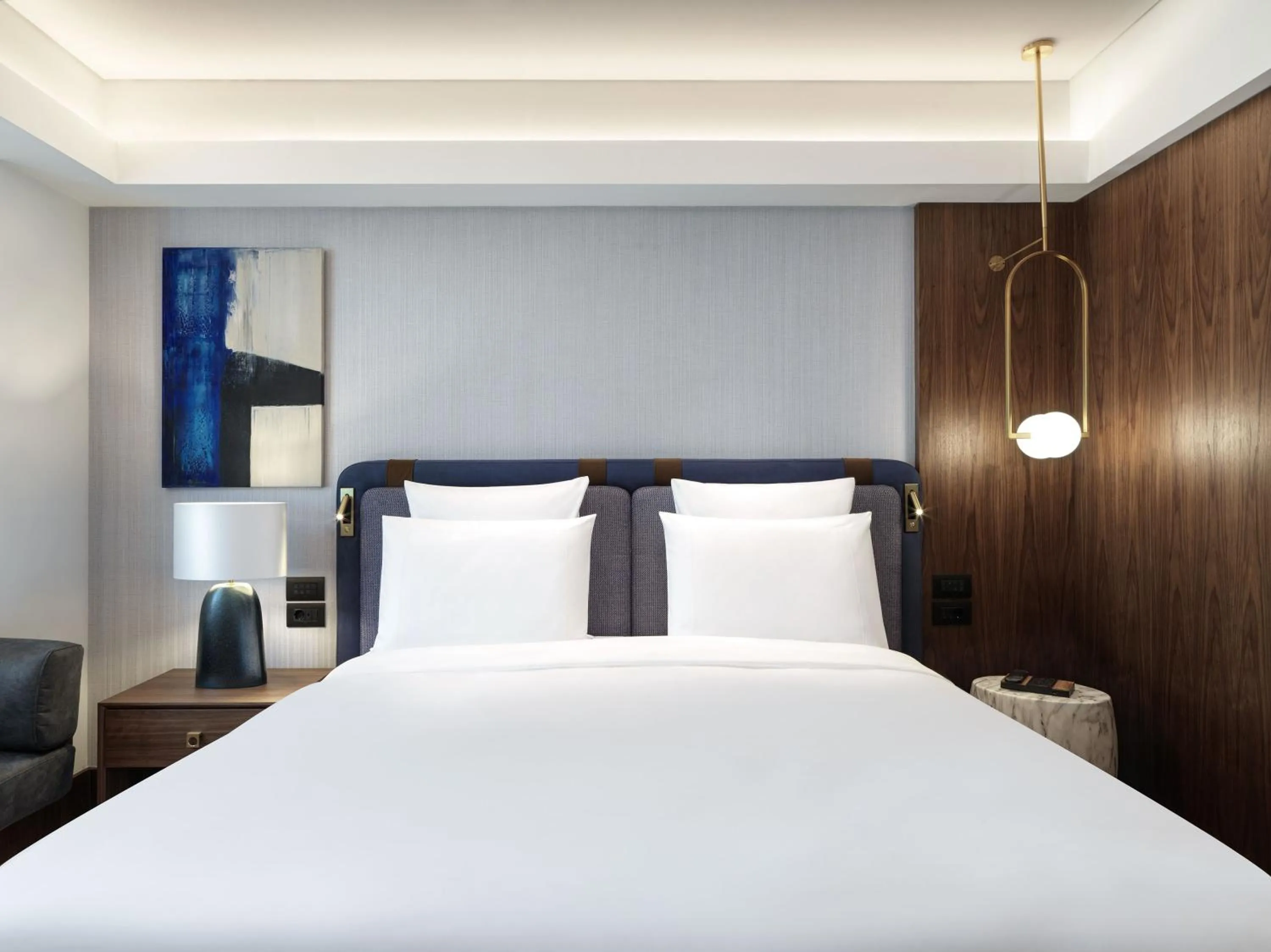 Bed in Athens Capital Center Hotel - MGallery Collection