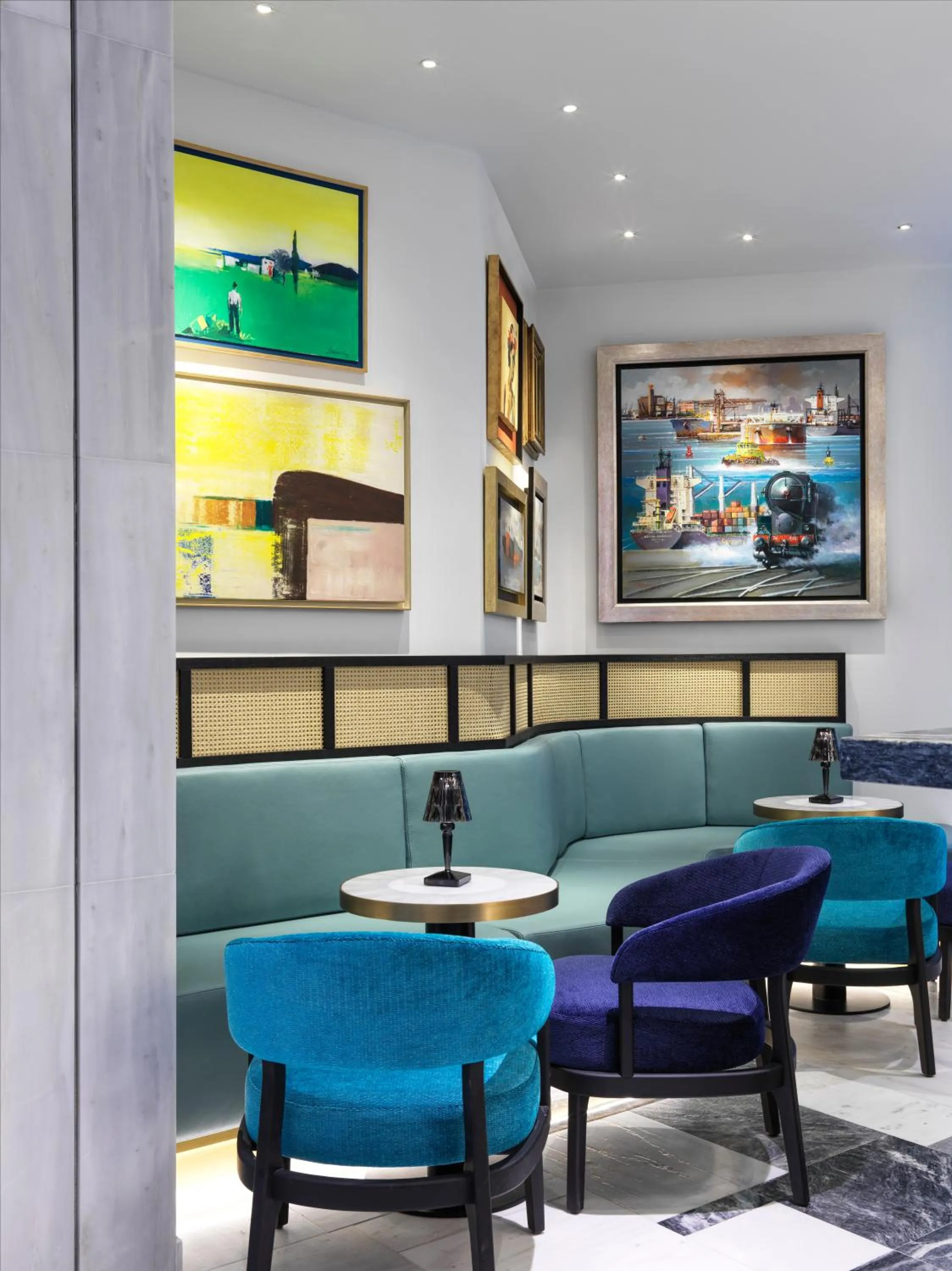 Lounge or bar in Athens Capital Center Hotel - MGallery Collection