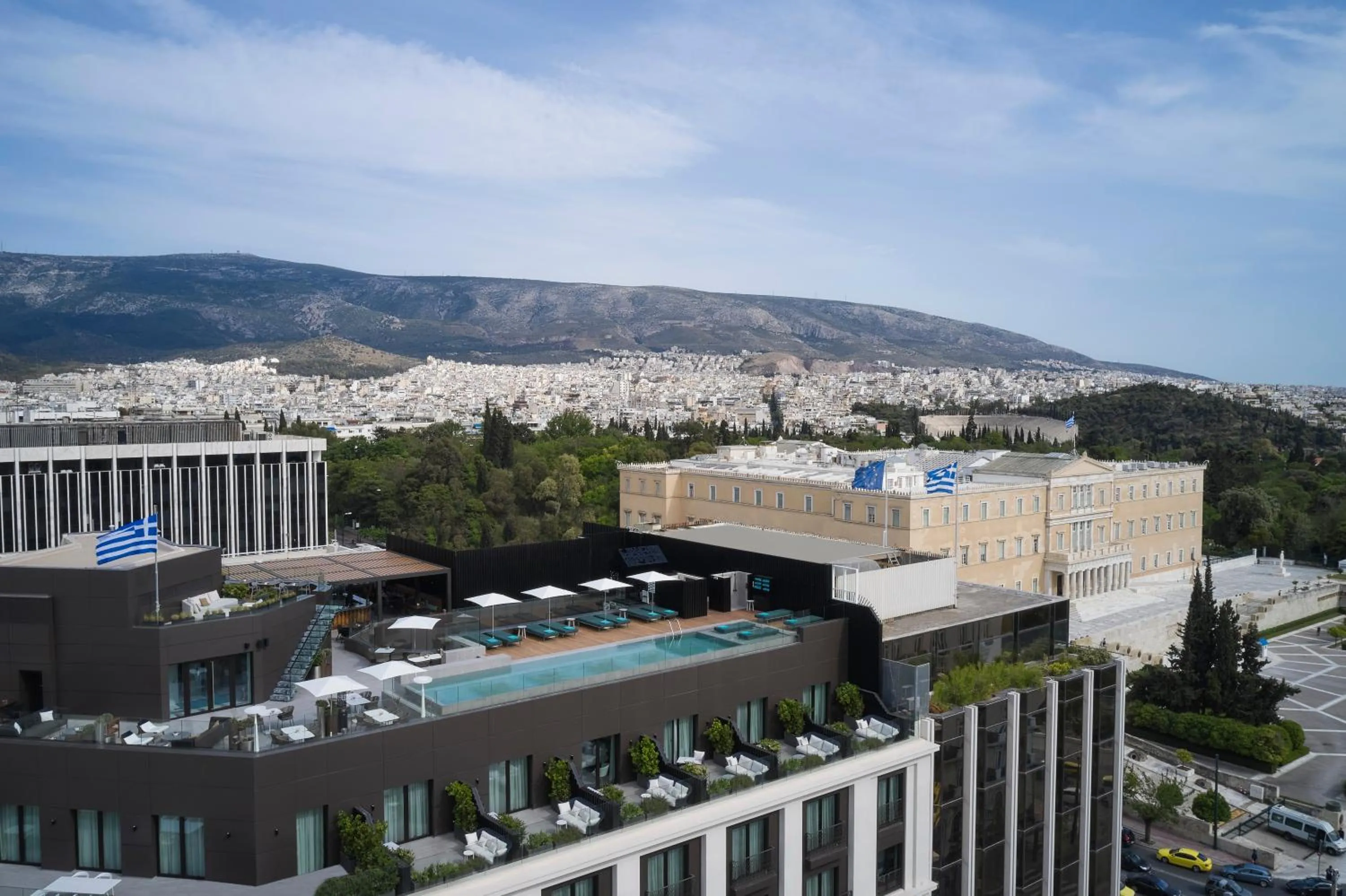 City view in Athens Capital Center Hotel - MGallery Collection
