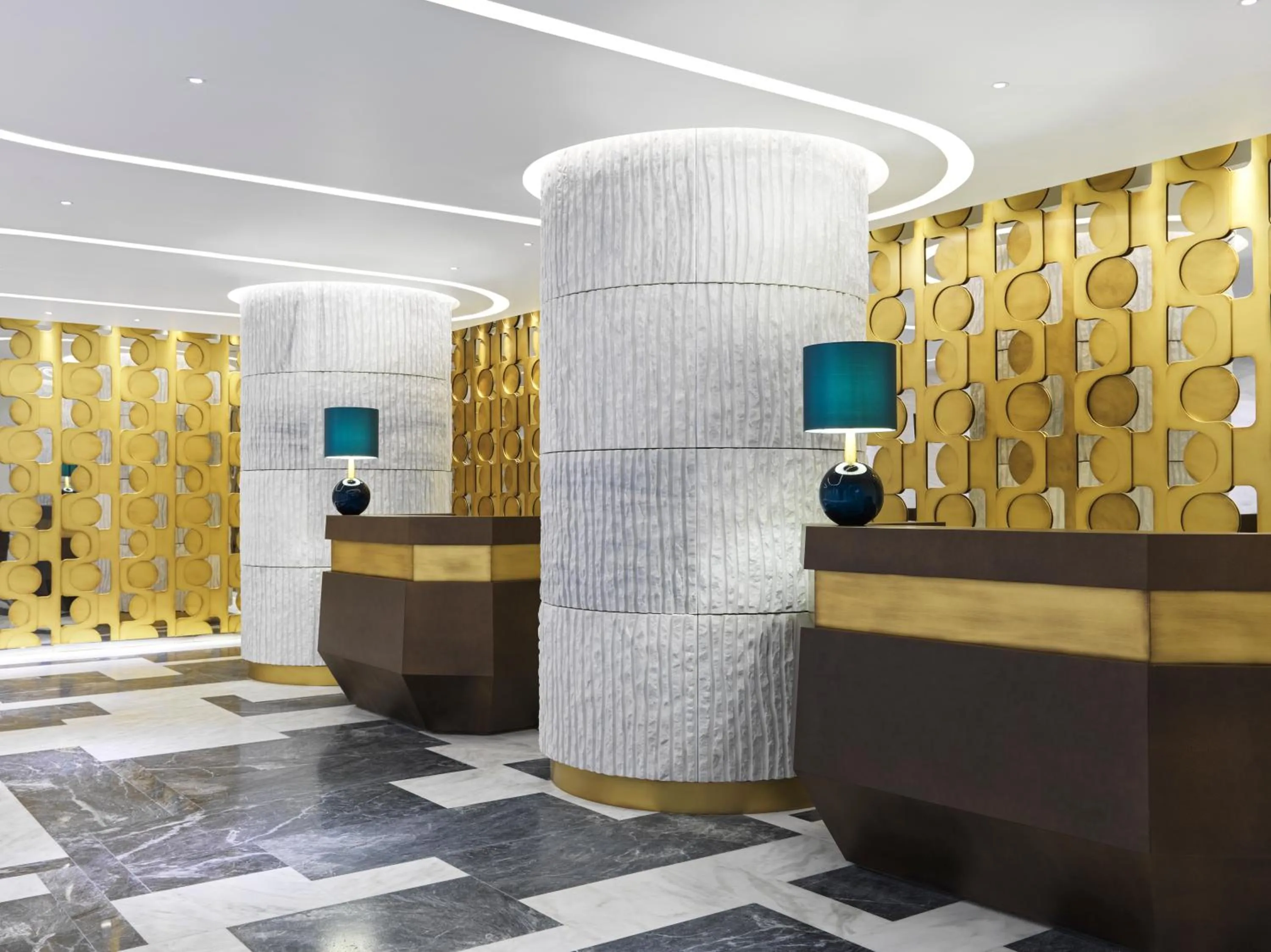 Lobby or reception in Athens Capital Center Hotel - MGallery Collection