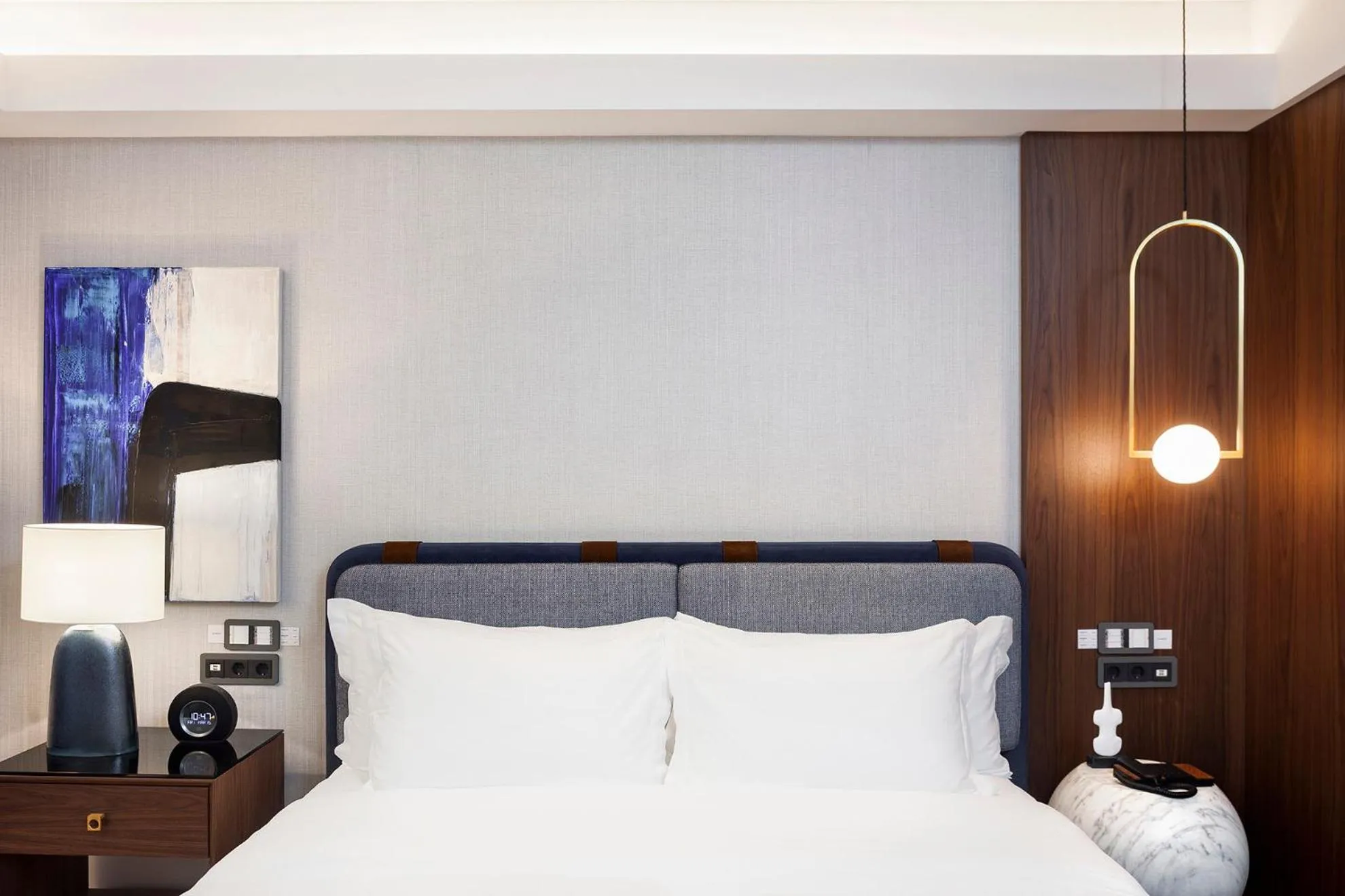 Bed in Athens Capital Center Hotel - MGallery Collection