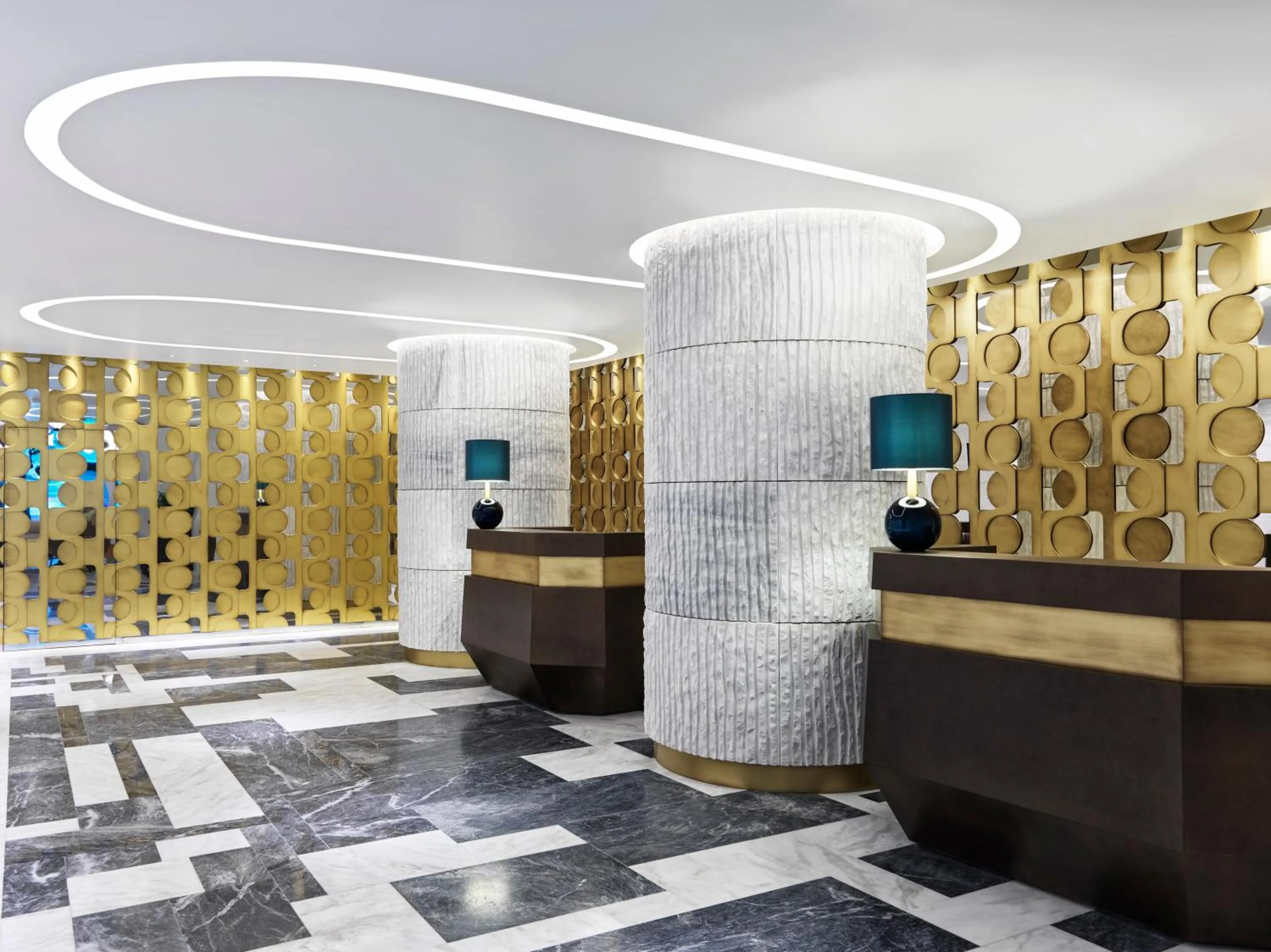 Lobby or reception in Athens Capital Center Hotel - MGallery Collection