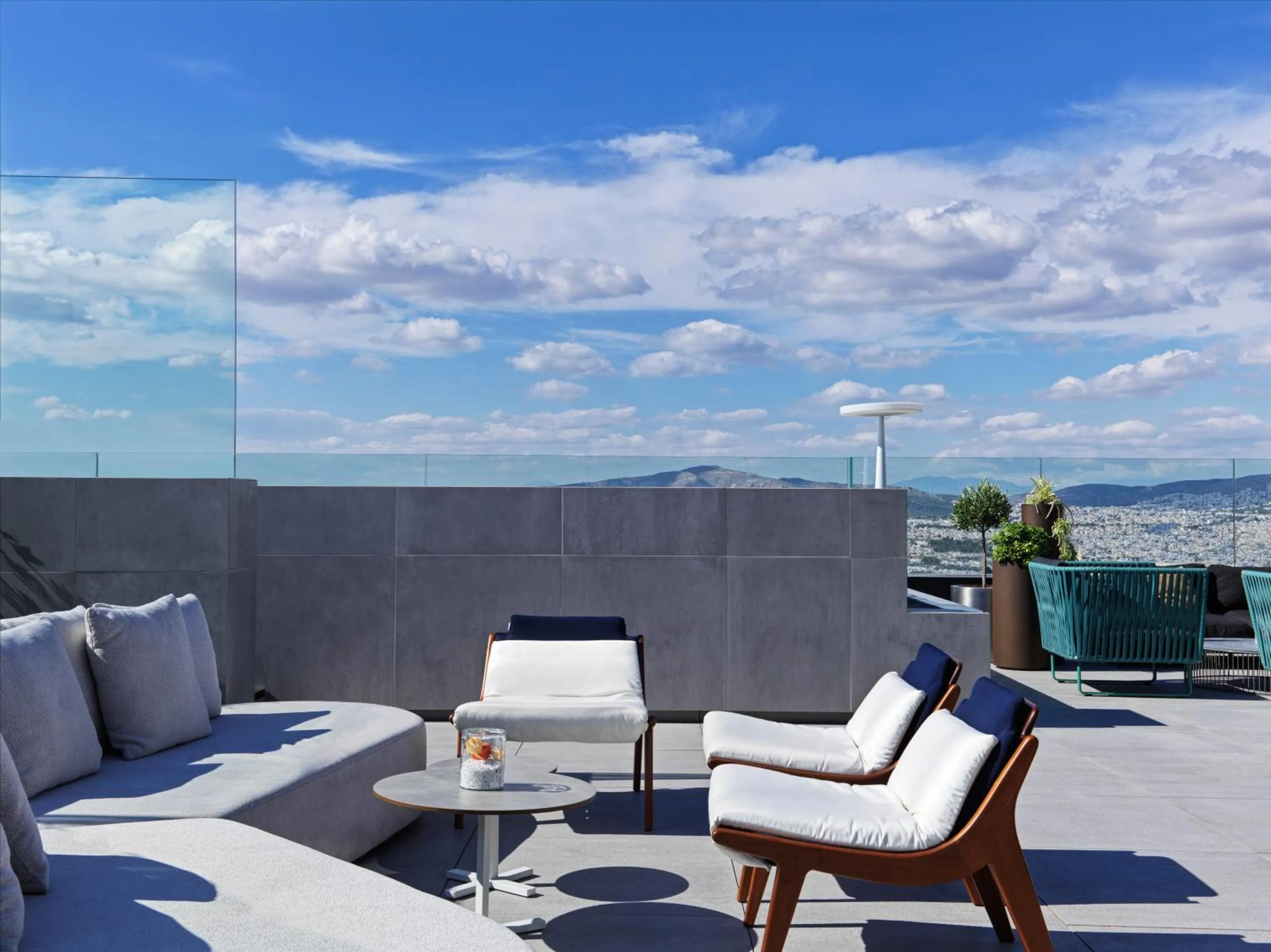 Lounge or bar in Athens Capital Center Hotel - MGallery Collection