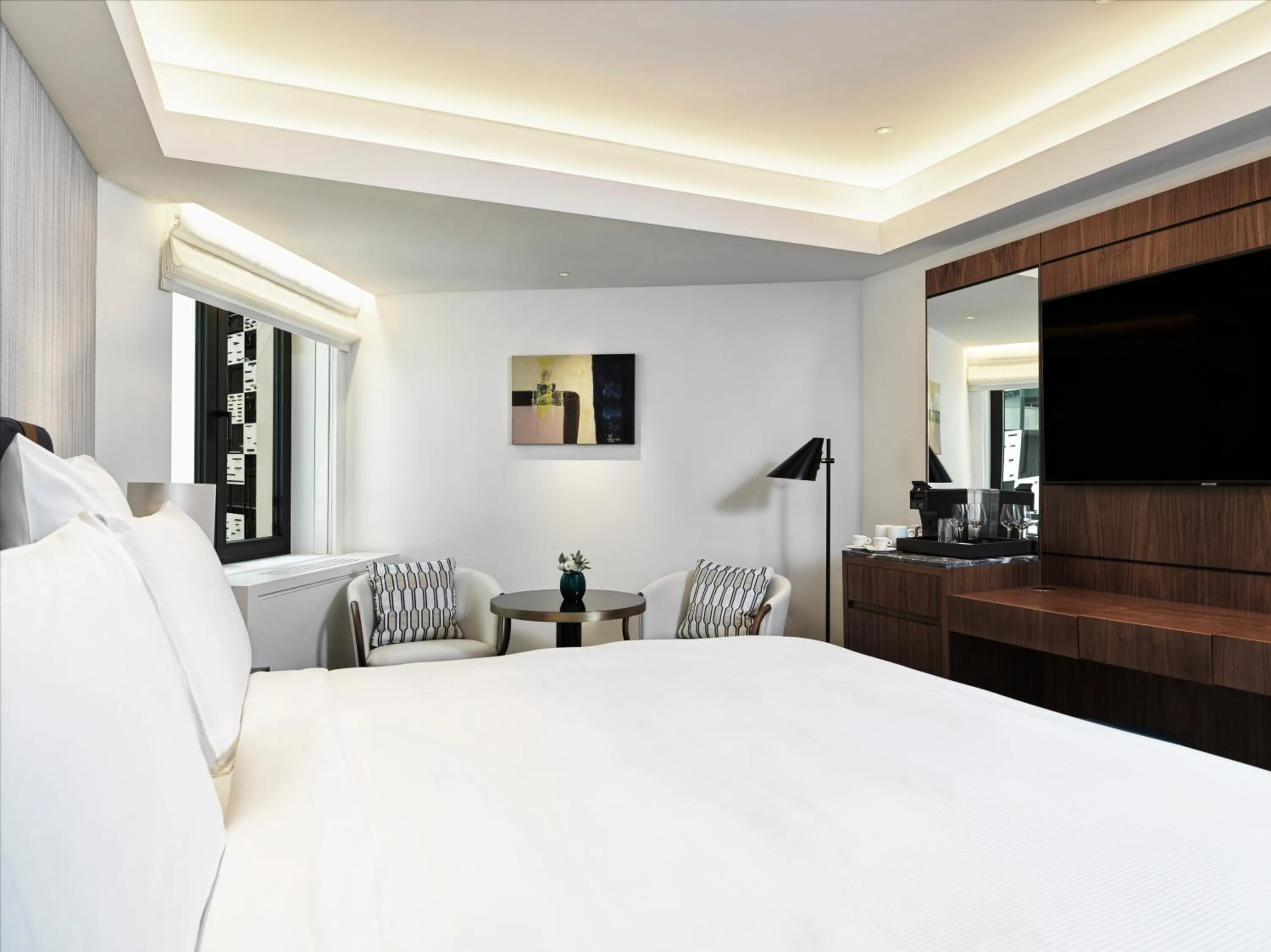 Bed in Athens Capital Center Hotel - MGallery Collection