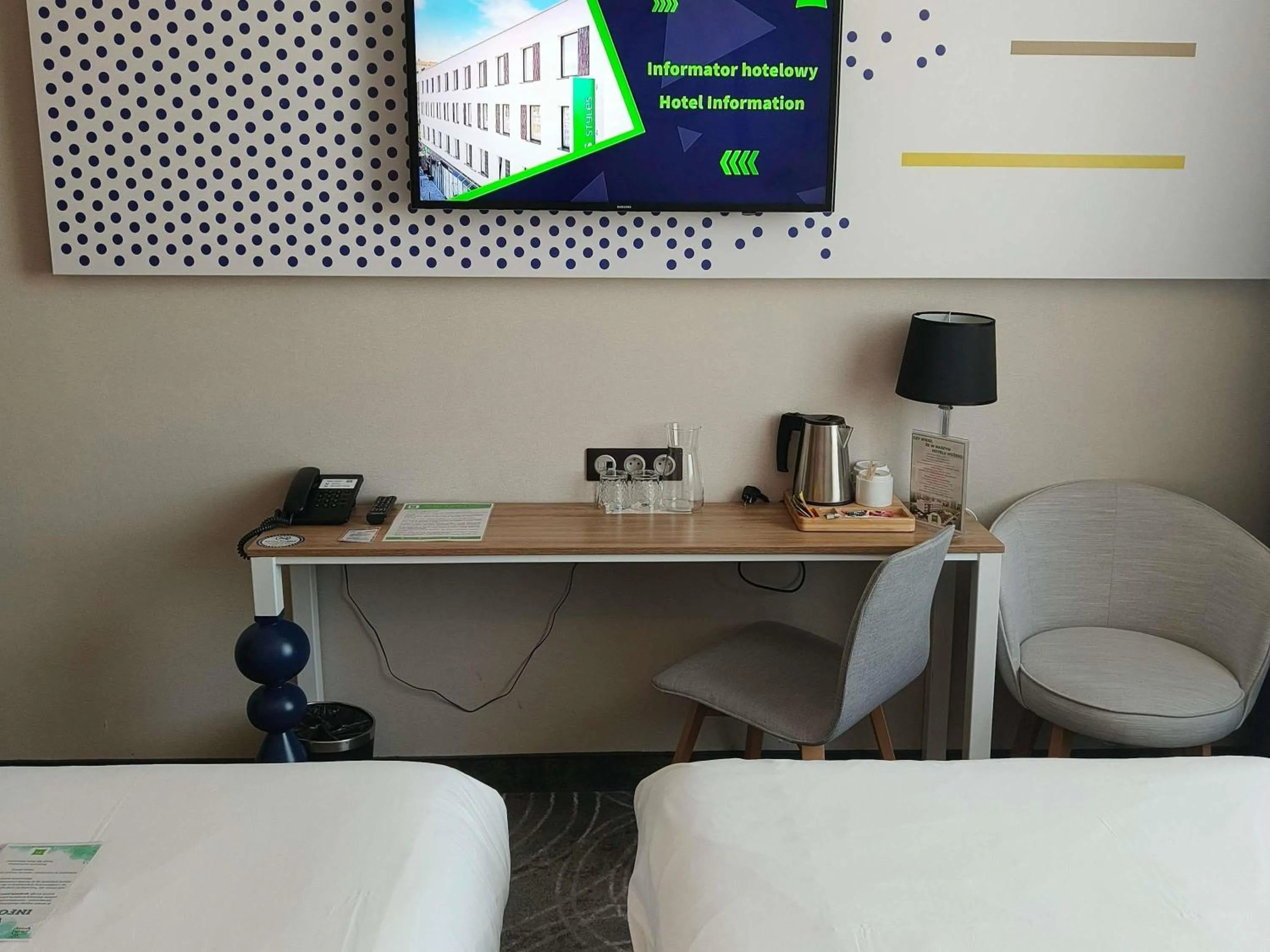 Bedroom, Bed in ibis styles Bolesławiec