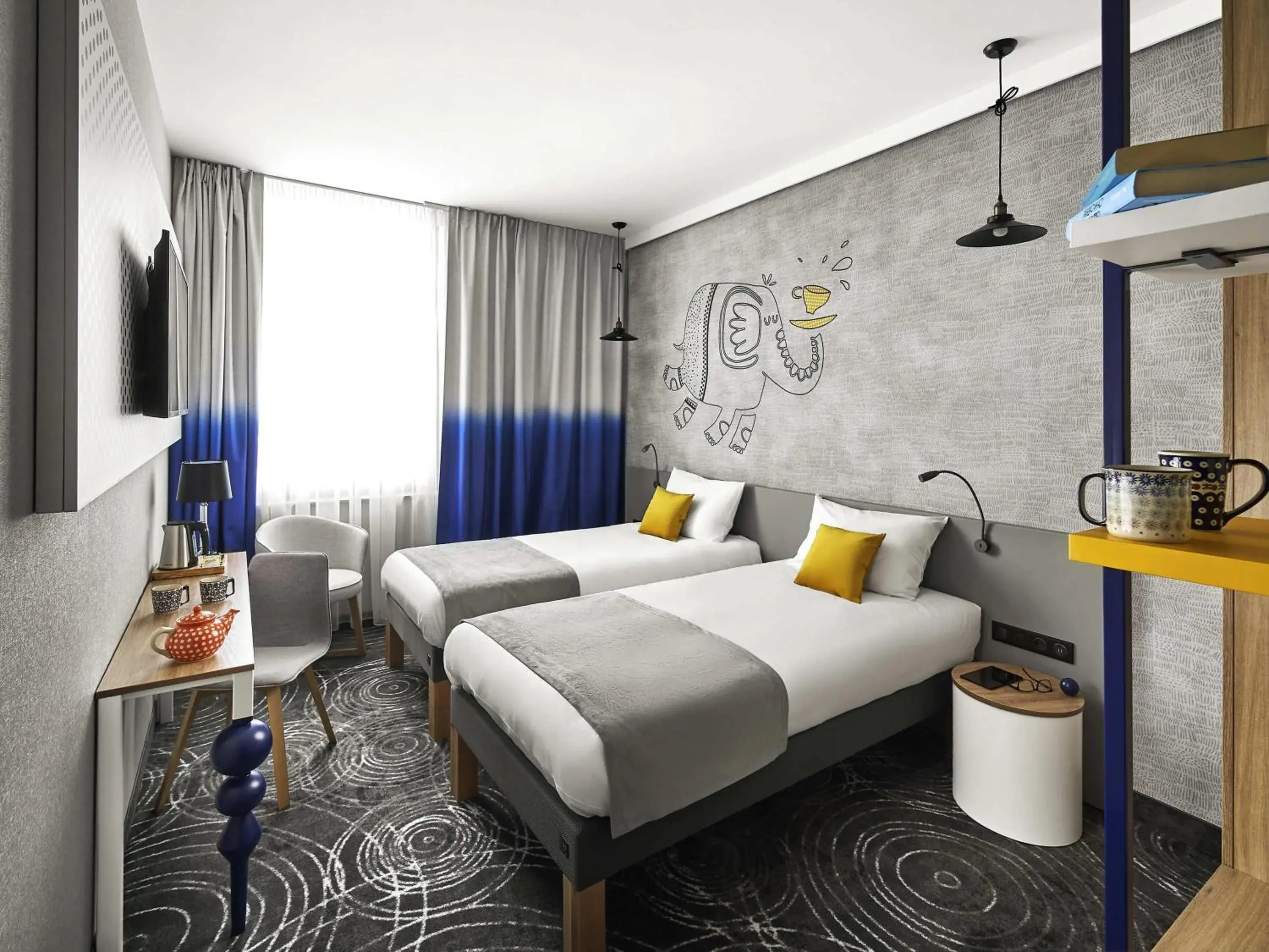 Standard Twin Room in ibis styles Bolesławiec Standard Twin Room in ibis styles Bolesławiec