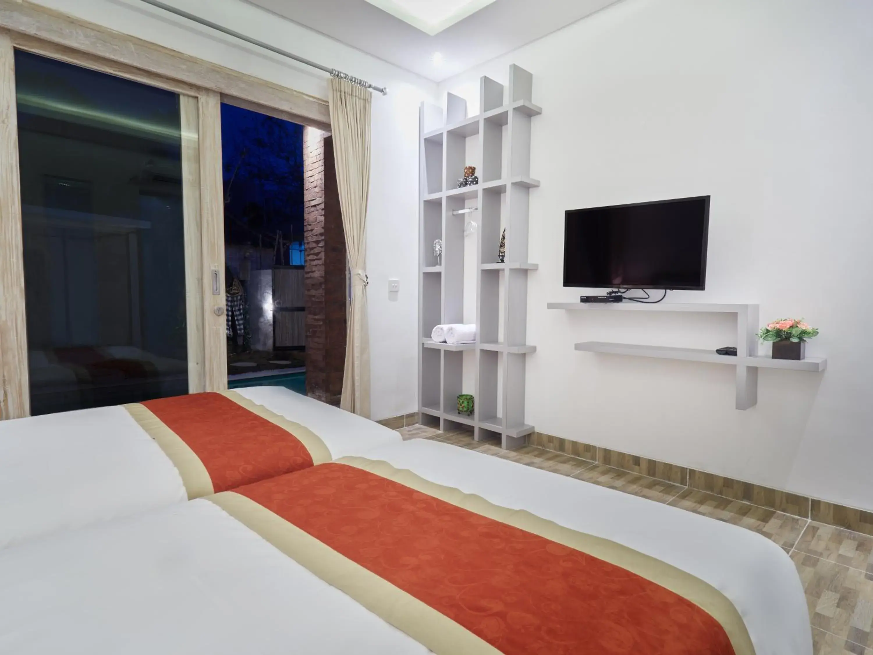 Deluxe Twin Room in The Tempekan Nyang-Nyang Deluxe Twin Room in The Tempekan Nyang-Nyang