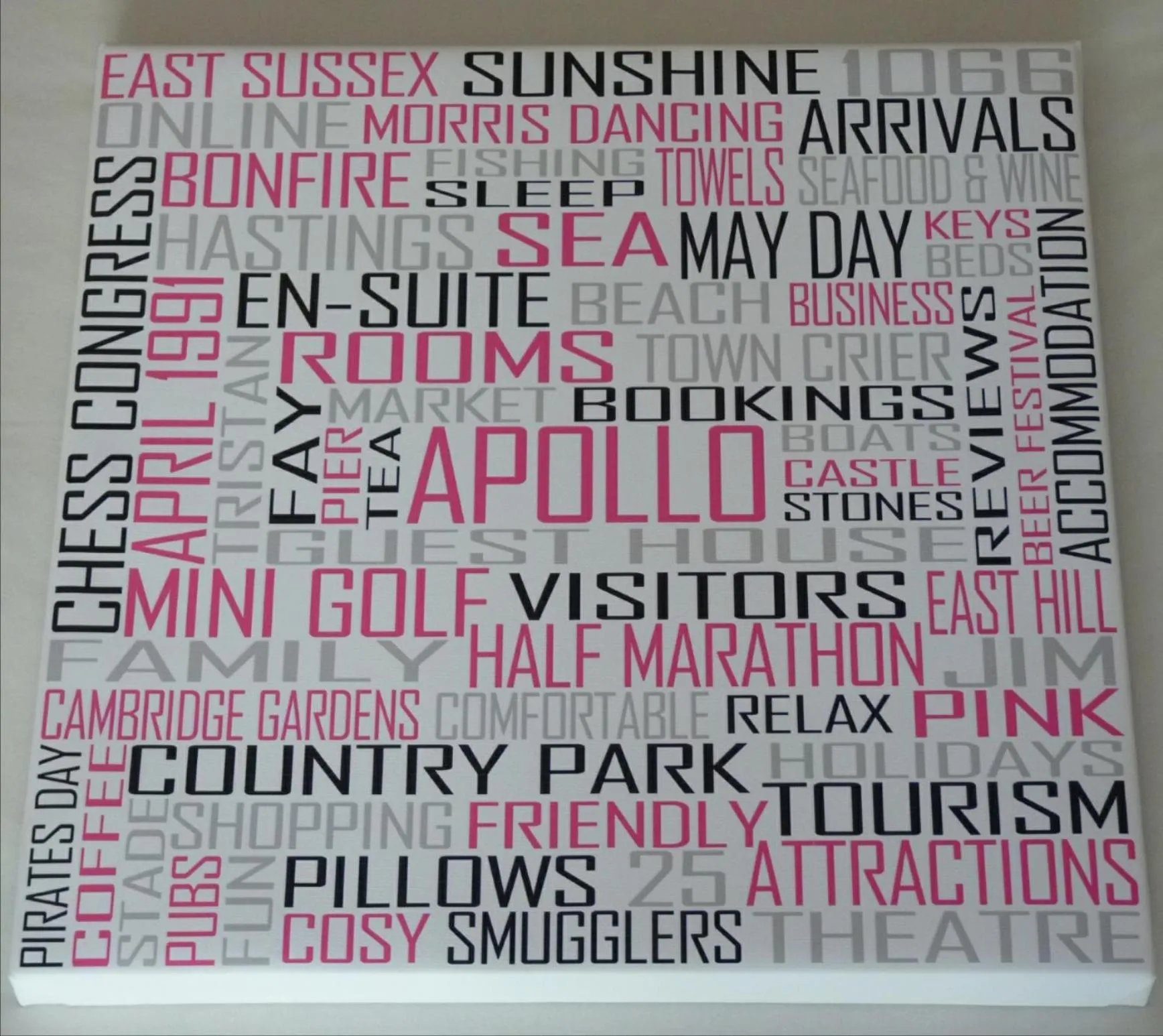 Decorative detail in Apollo Guest House