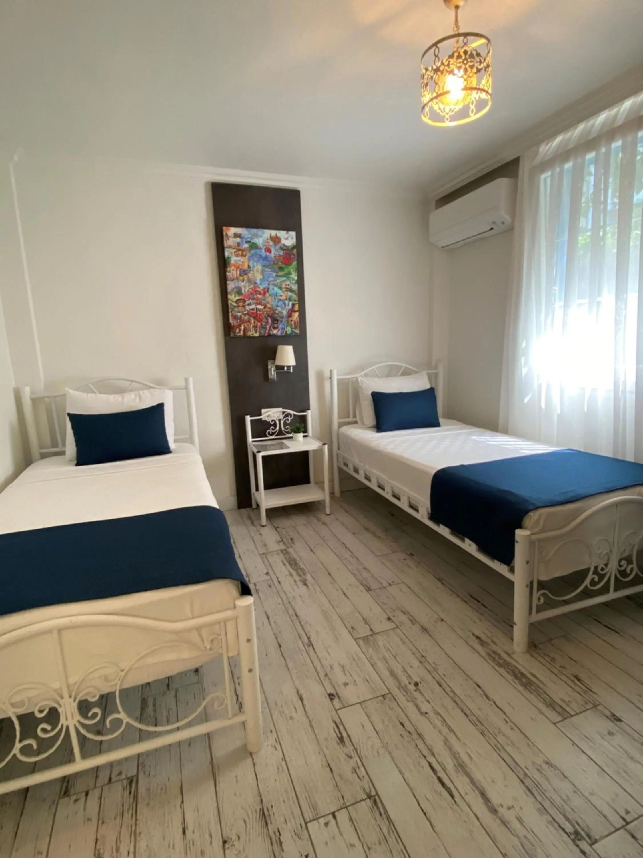 Bed in Marina Hotel Bodrum