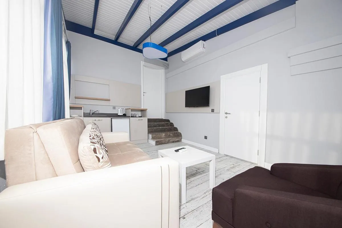 Seating area in Marina Hotel Bodrum