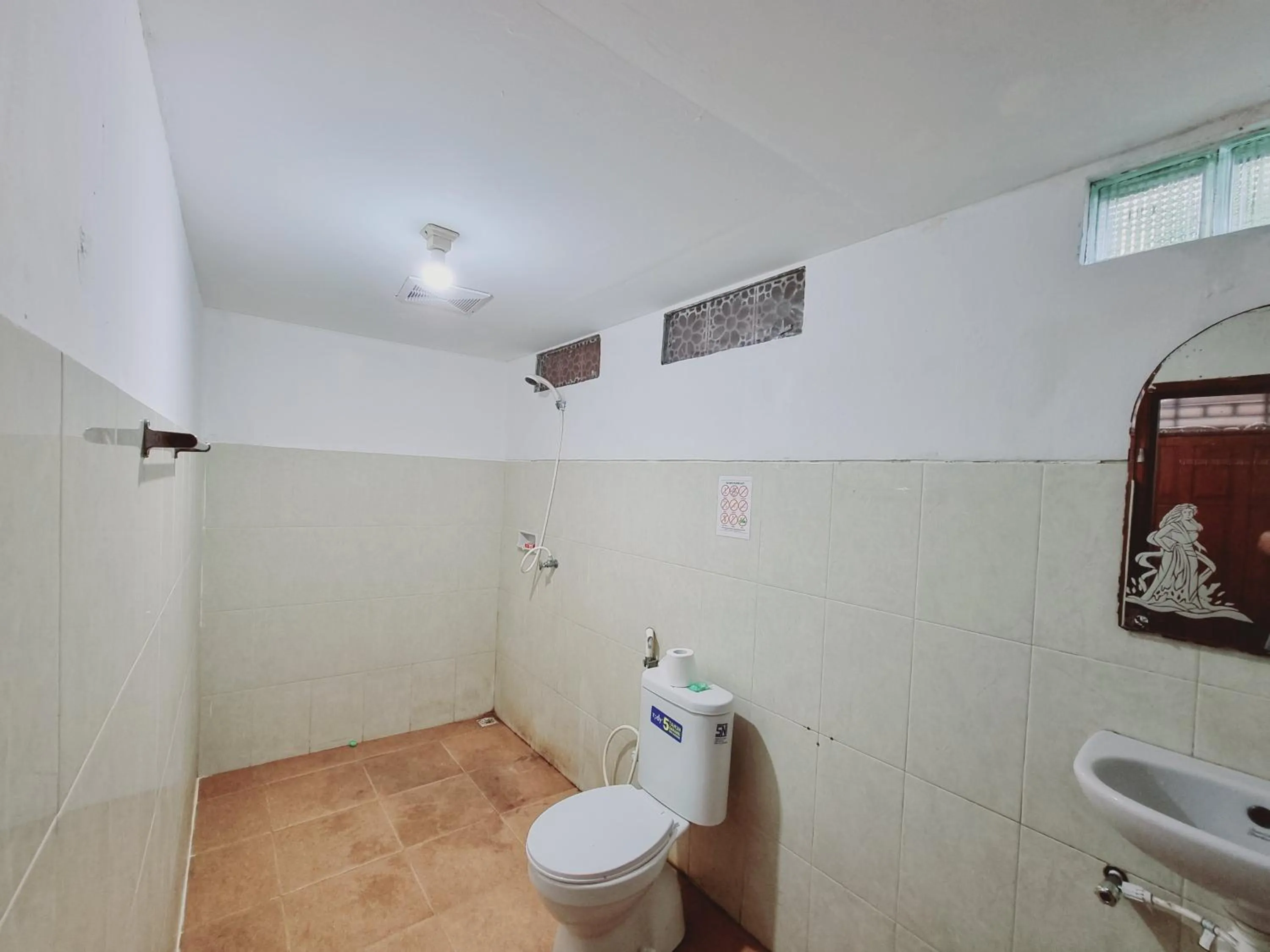 Toilet in Pandu Homestay Mandalika Lombok