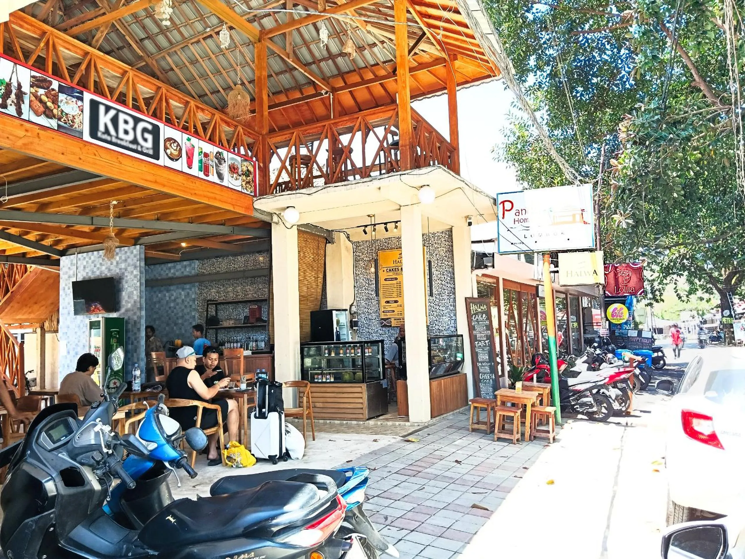 Facade/entrance in Pandu Homestay Mandalika Lombok
