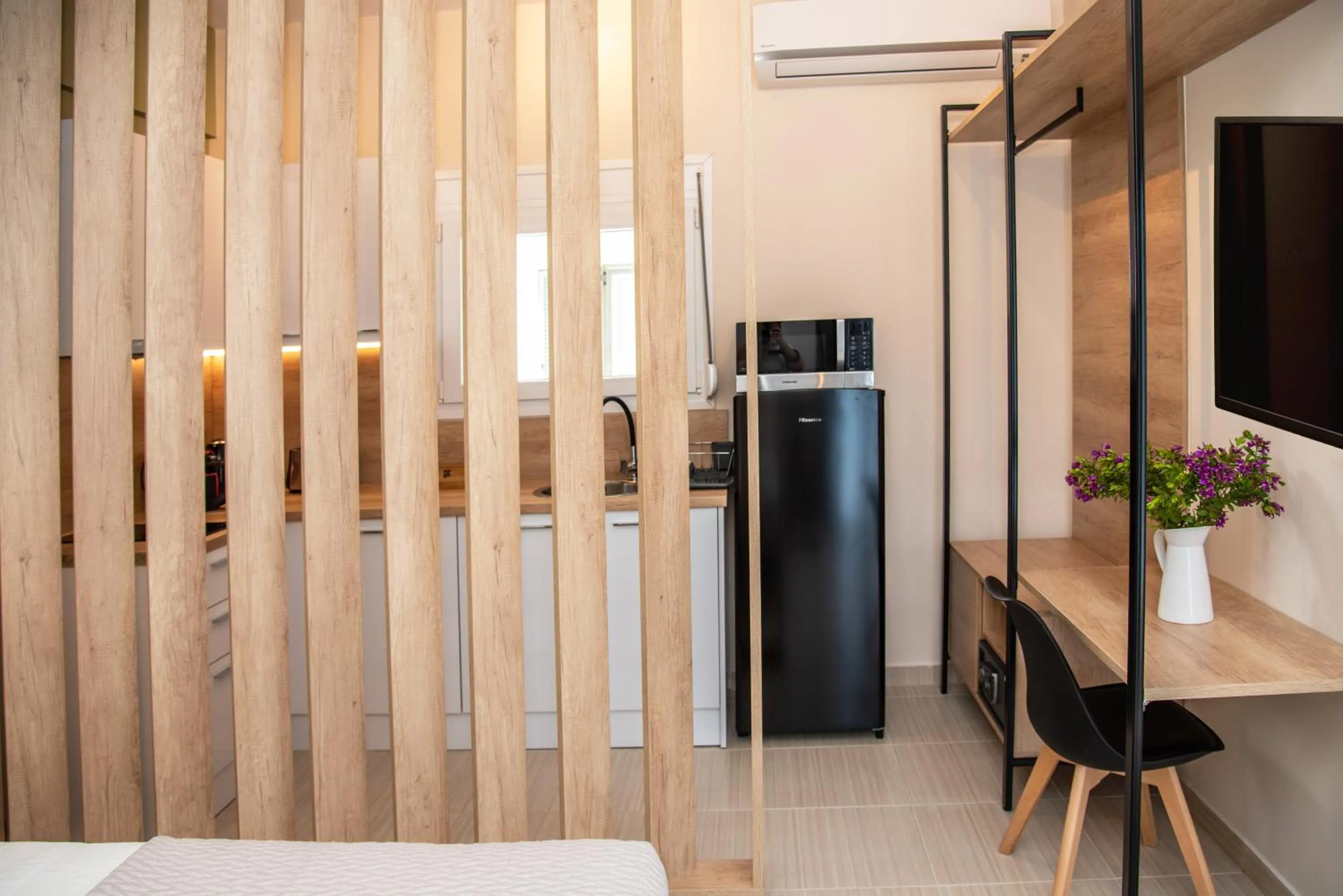 Bed in Kassiopi Luxury Suites