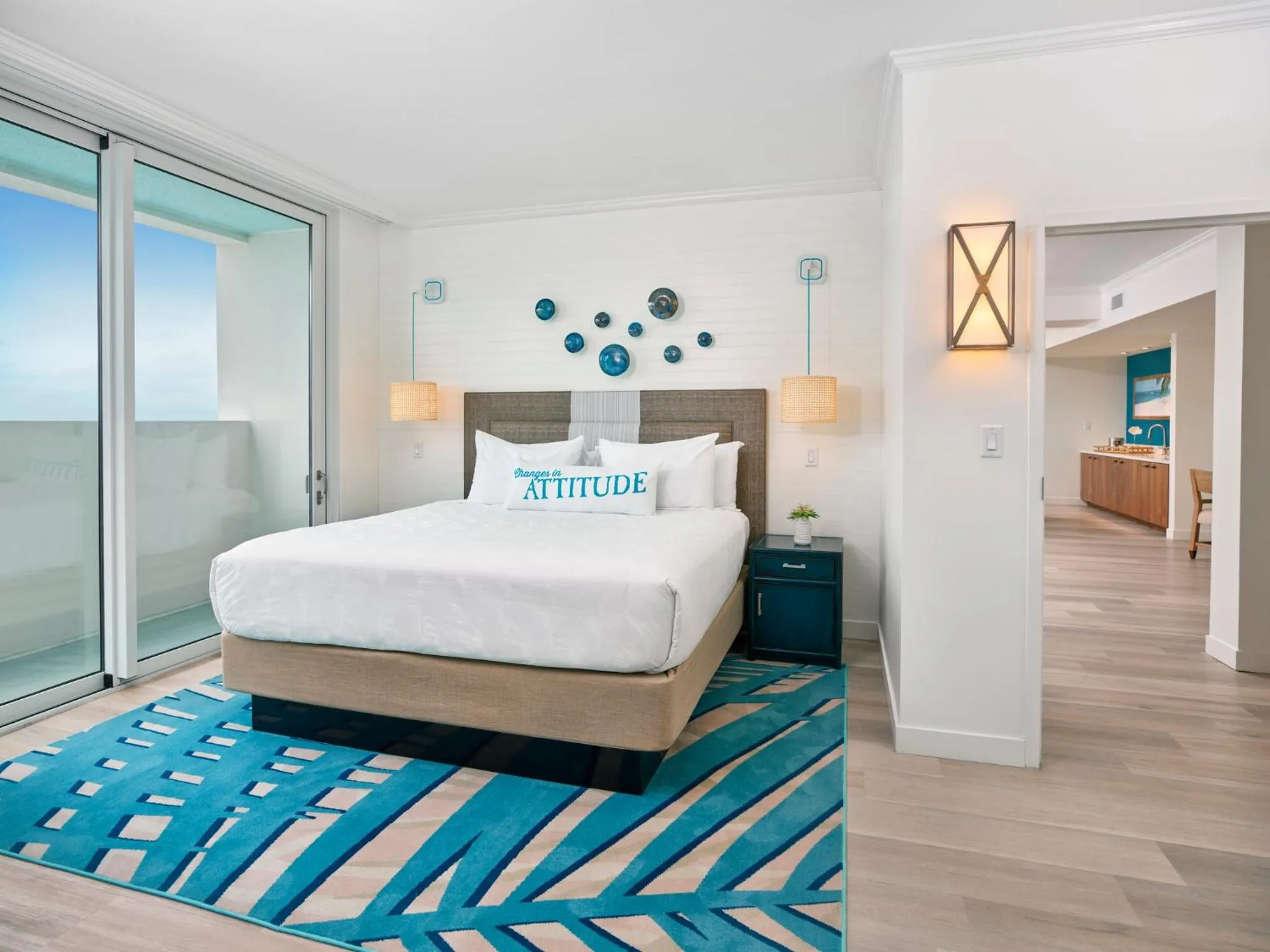 Bedroom, Bed in Margaritaville Lake Resort, Lake Conroe