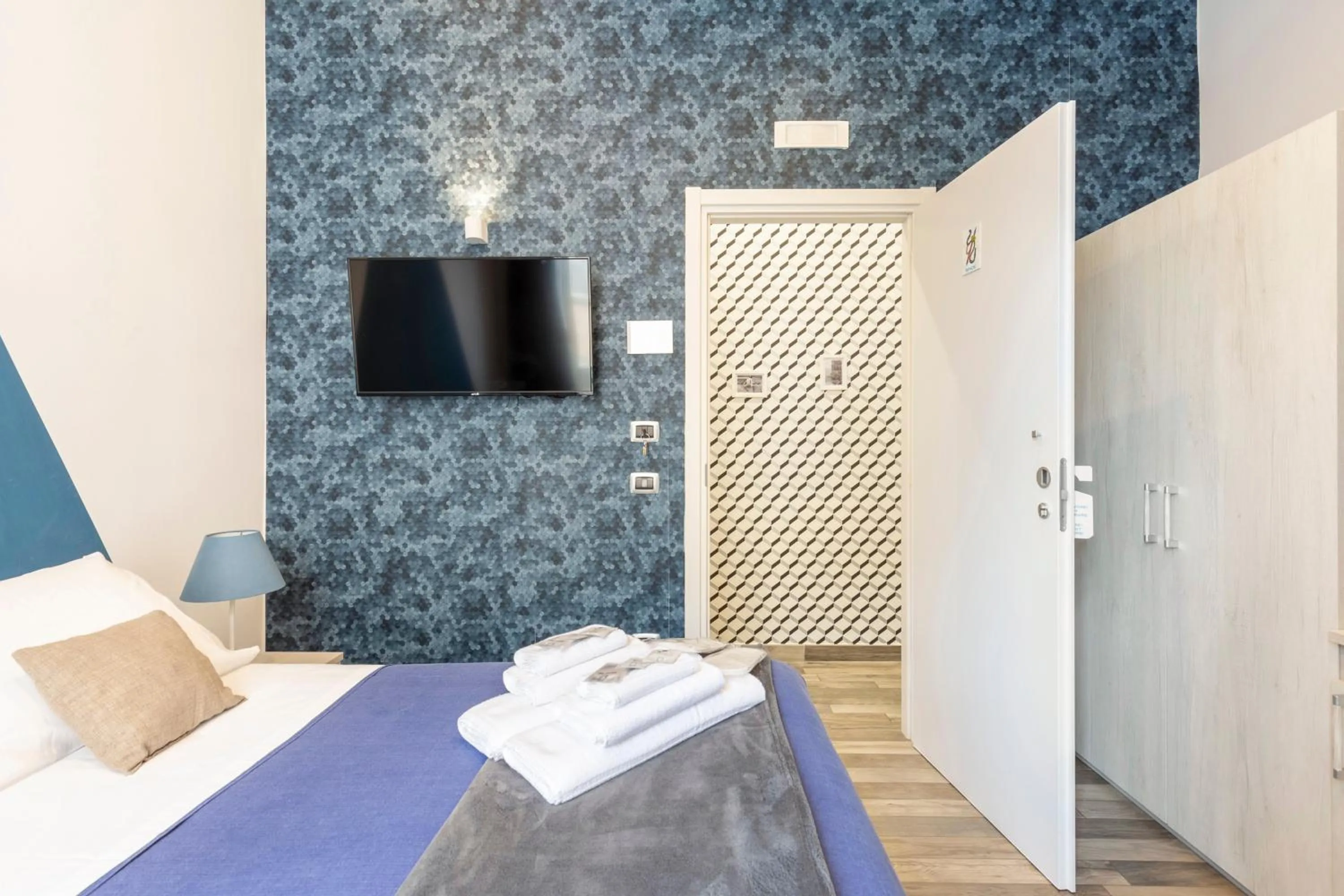 Bed in Scaramantico Rooms