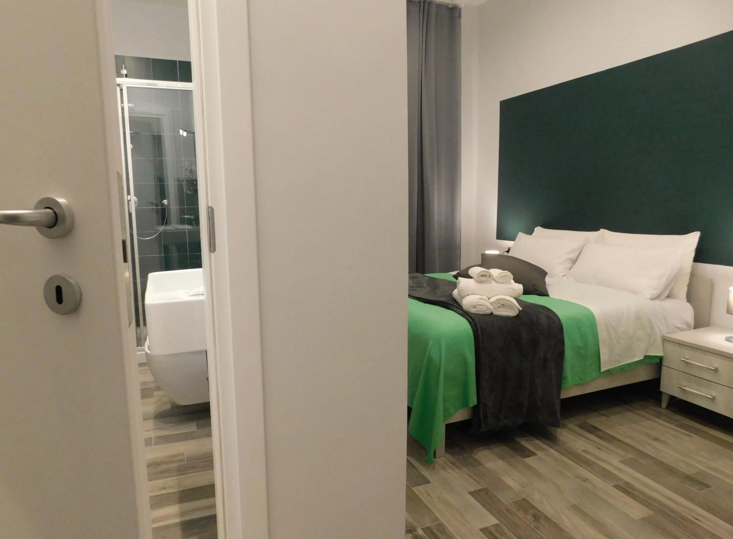 Bed in Scaramantico Rooms