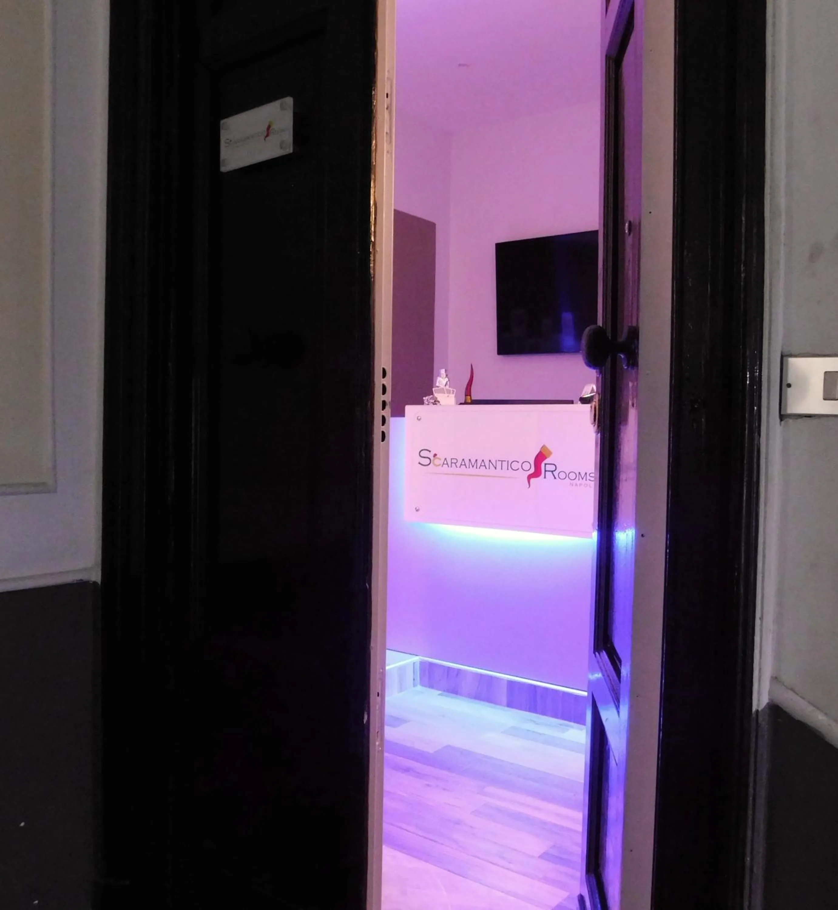 Lobby or reception in Scaramantico Rooms