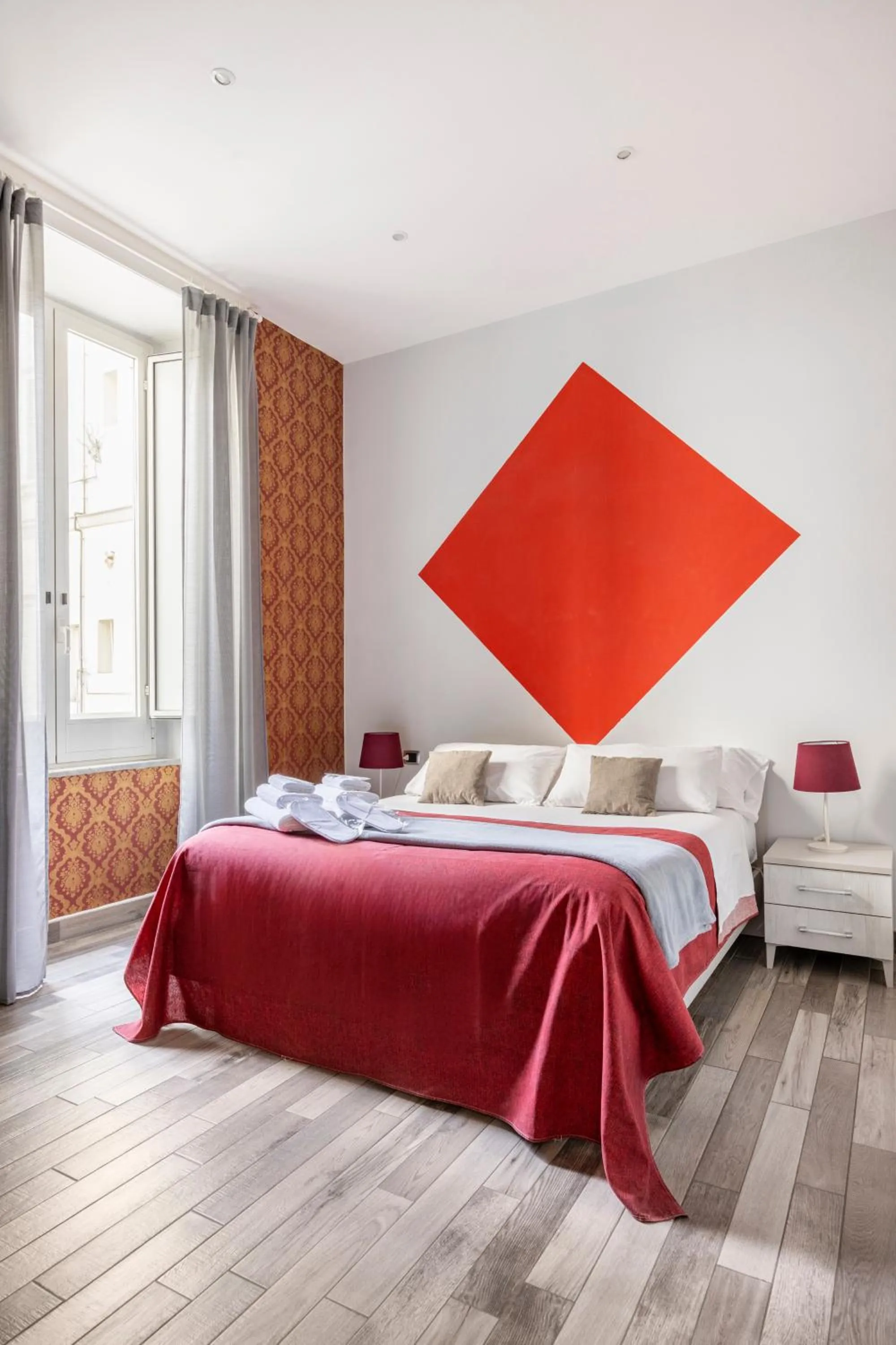 Bed in Scaramantico Rooms