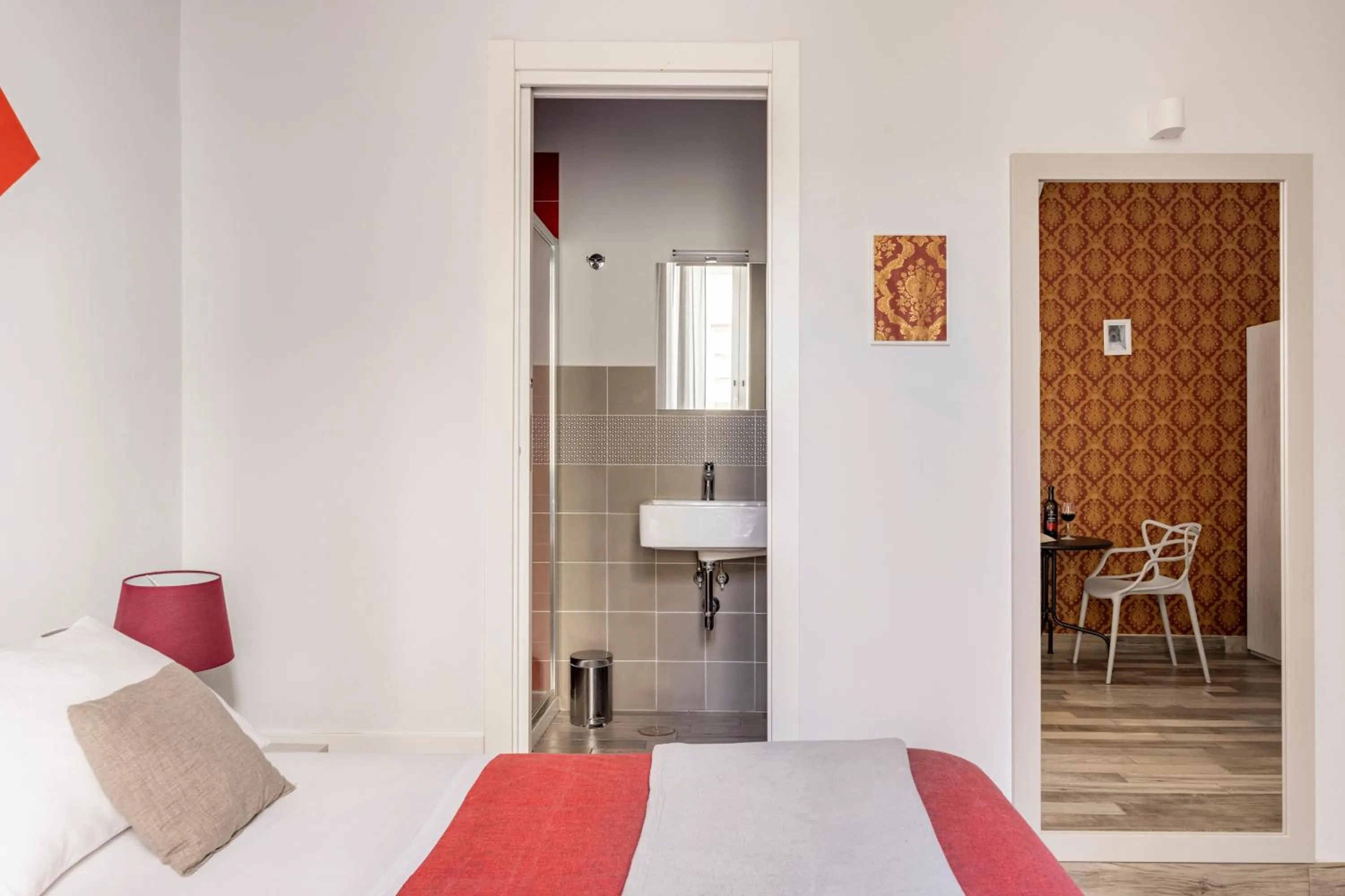 Bed in Scaramantico Rooms