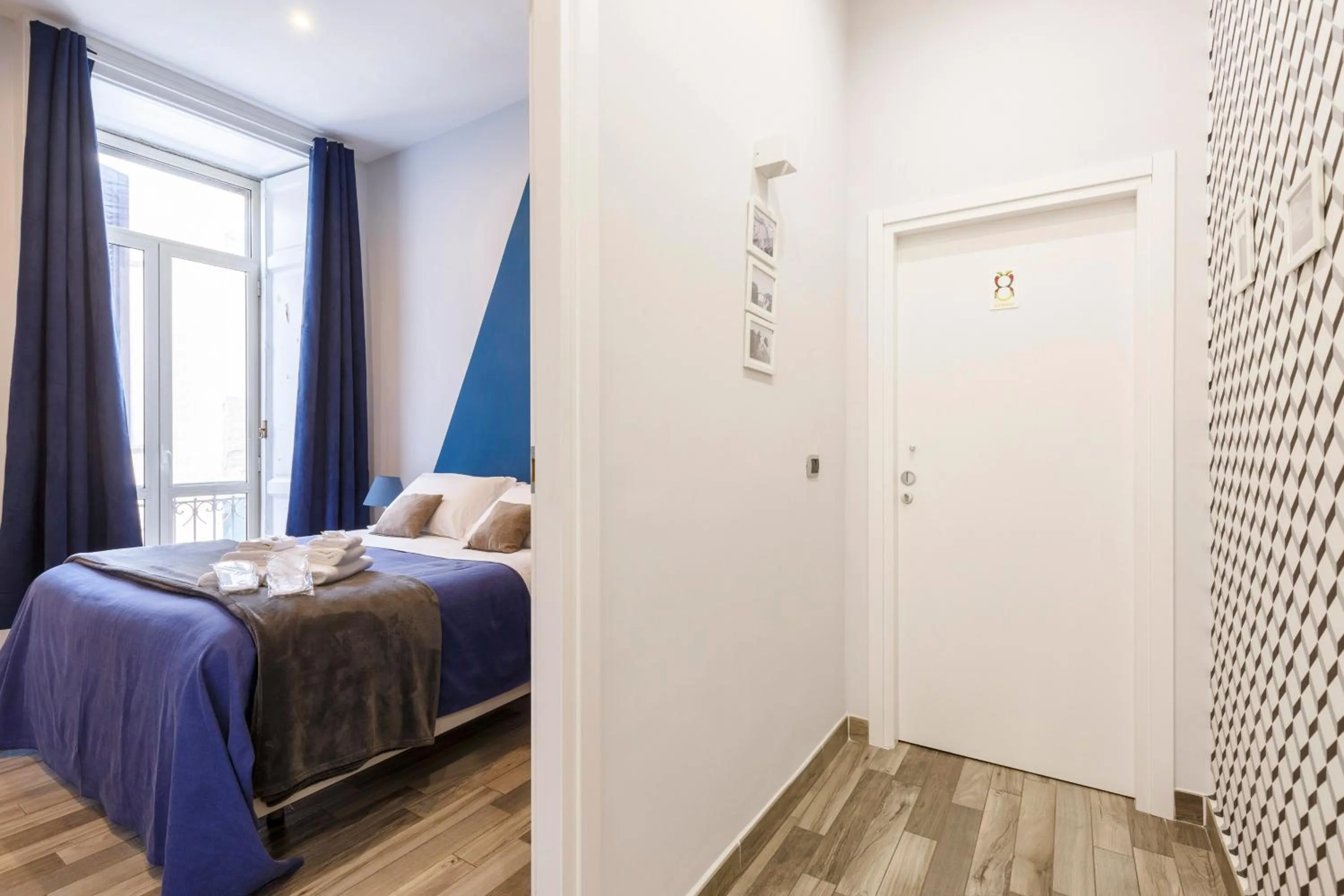 Lobby or reception, Bed in Scaramantico Rooms