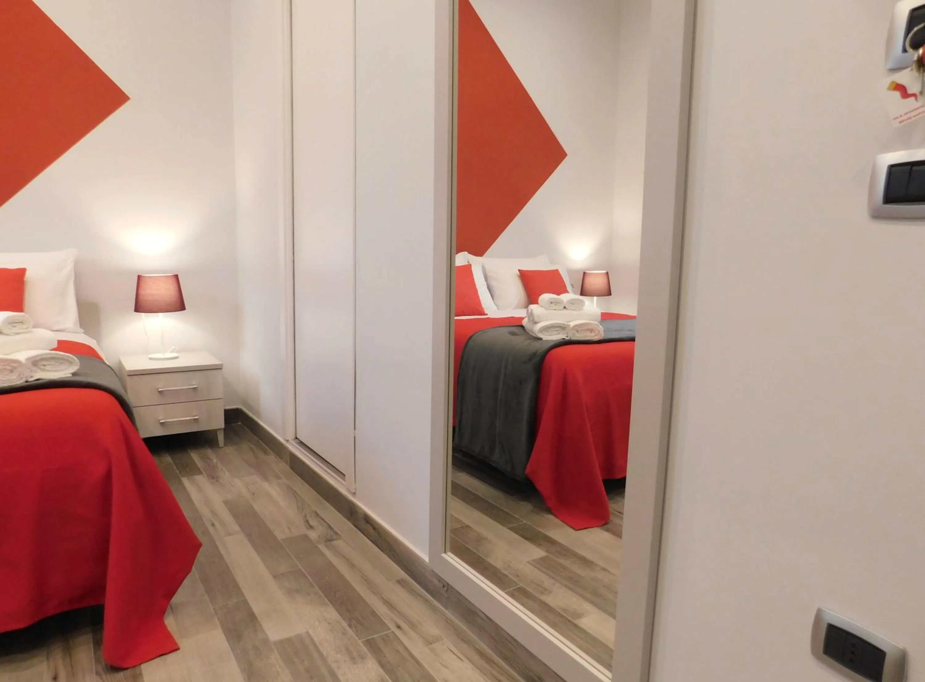 Bed in Scaramantico Rooms