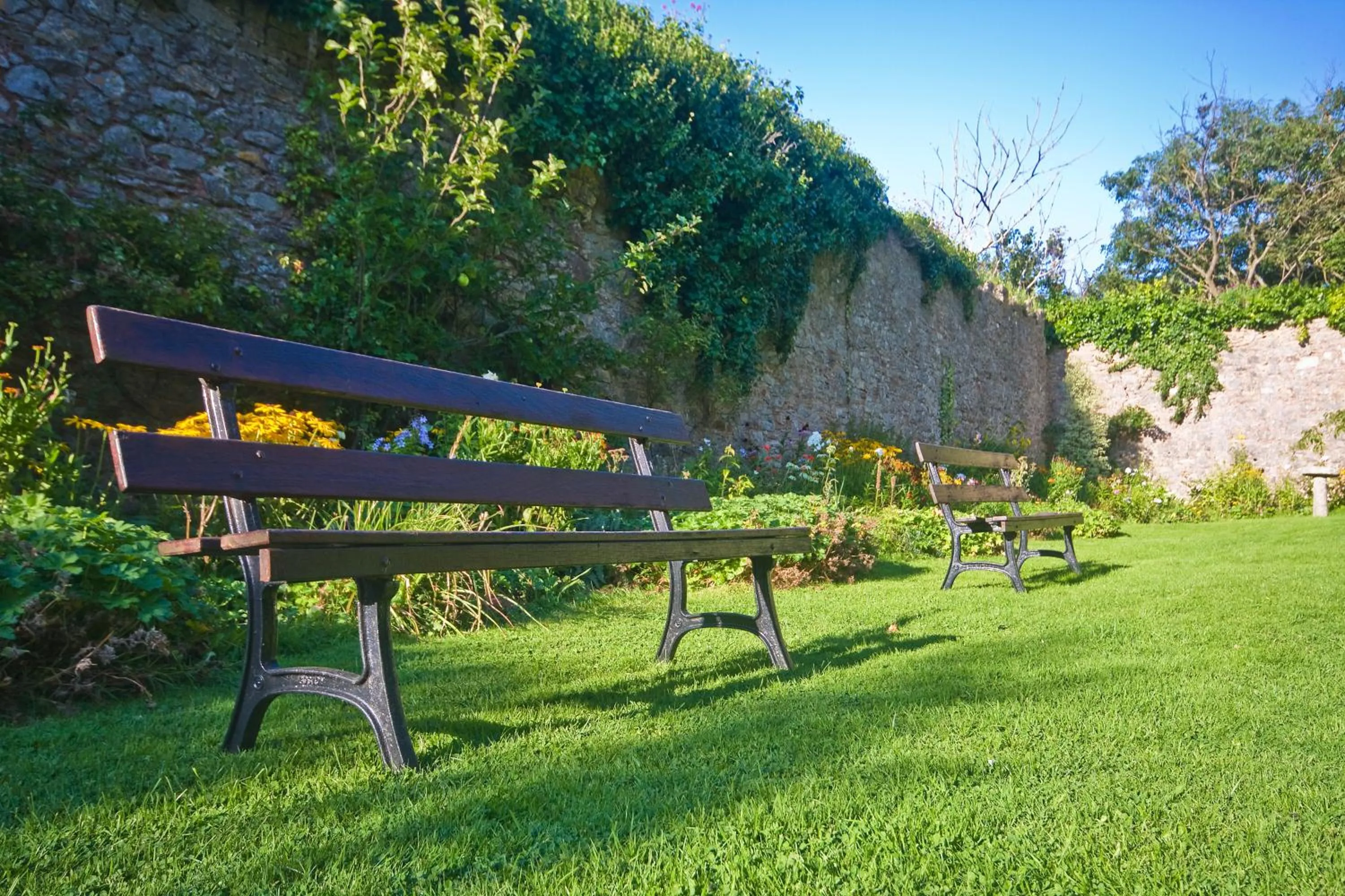 Garden in Berry Head Hotel